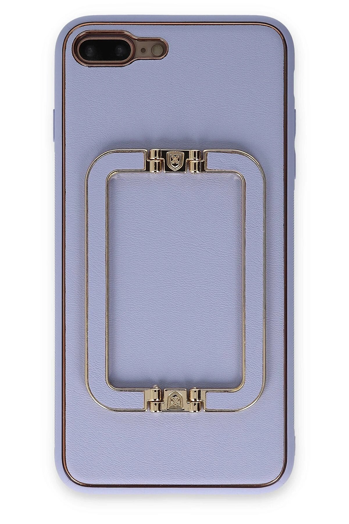 CepteToptan iPhone 7 Plus Kılıf Coco Elit Kapak - Lila - DROPX7017-9561