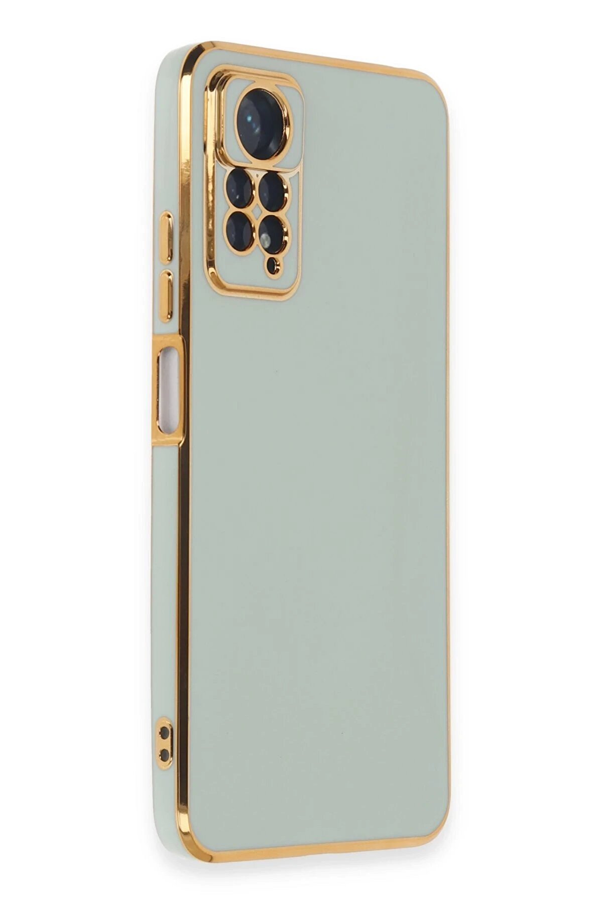 Xi̇aomi̇ Redmi̇ Note 12 Pro 4G Kılıf Volet Si̇li̇kon - A&ccedil;ık Yeşi̇l - Dropx7735-5274