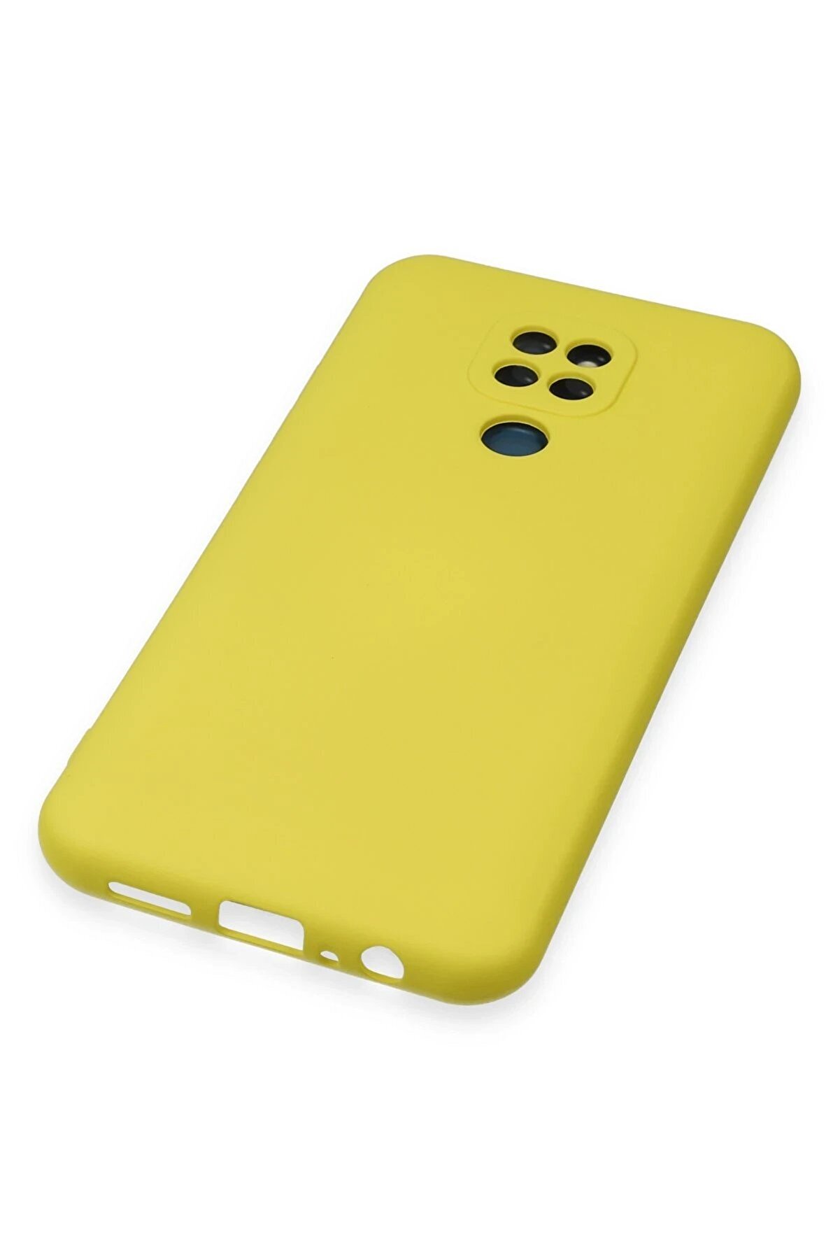 General Mobi̇le Gm 20 Kılıf Nano İçi̇ Kadi̇fe Si̇li̇kon - Sarı - Dropx2901-8578