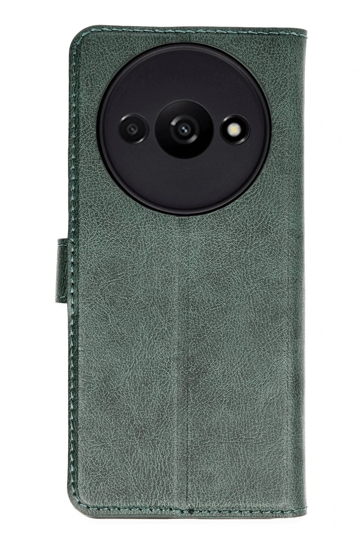 CepteToptan Xiaomi Redmi A3 4G Kılıf Trend S Plus Kapaklı Kılıf - Yeşil - DROPX5075-9370