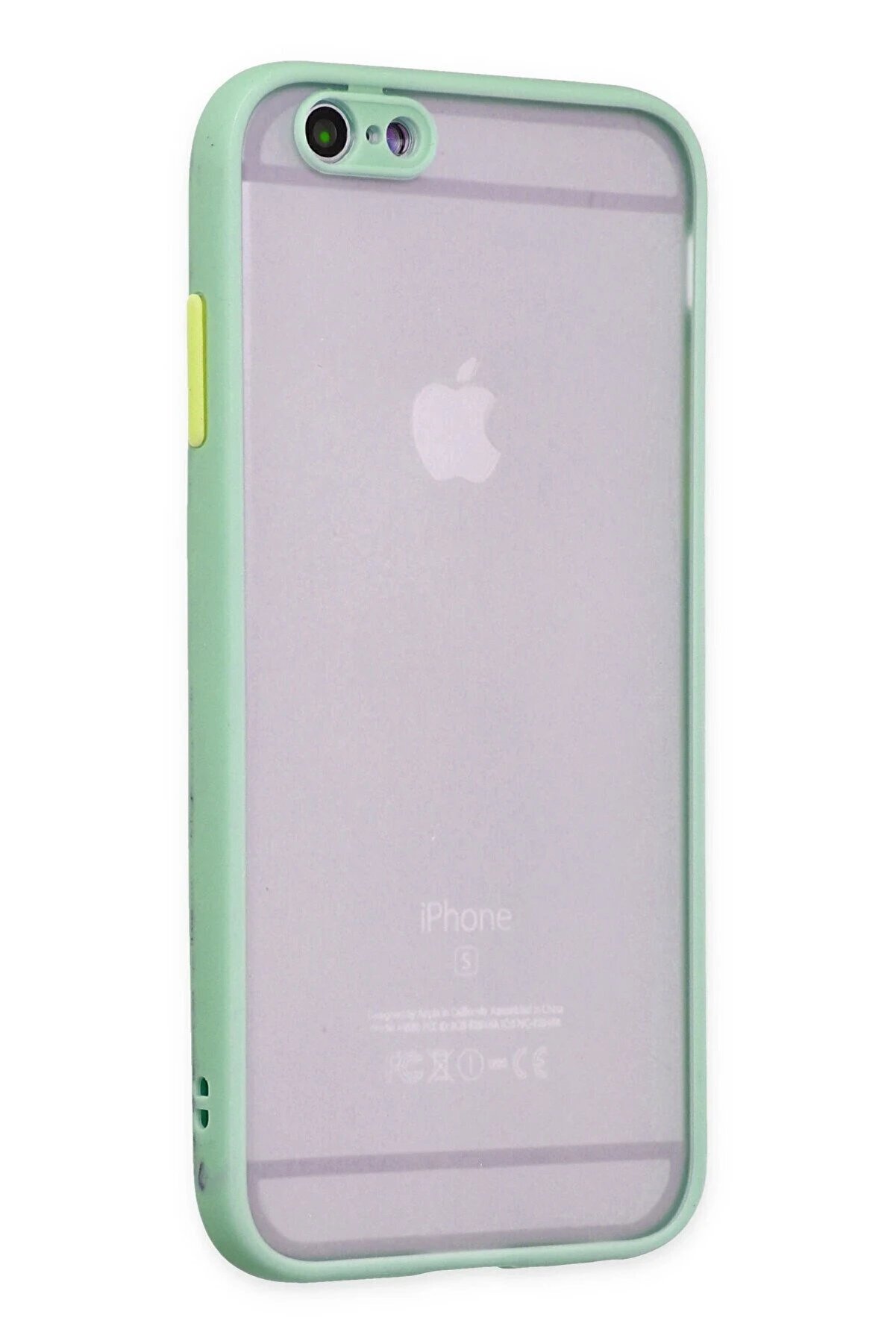 İphone 6 Kılıf Montreal Si̇li̇kon Kapak - Turkuaz - Dropx9506-5400