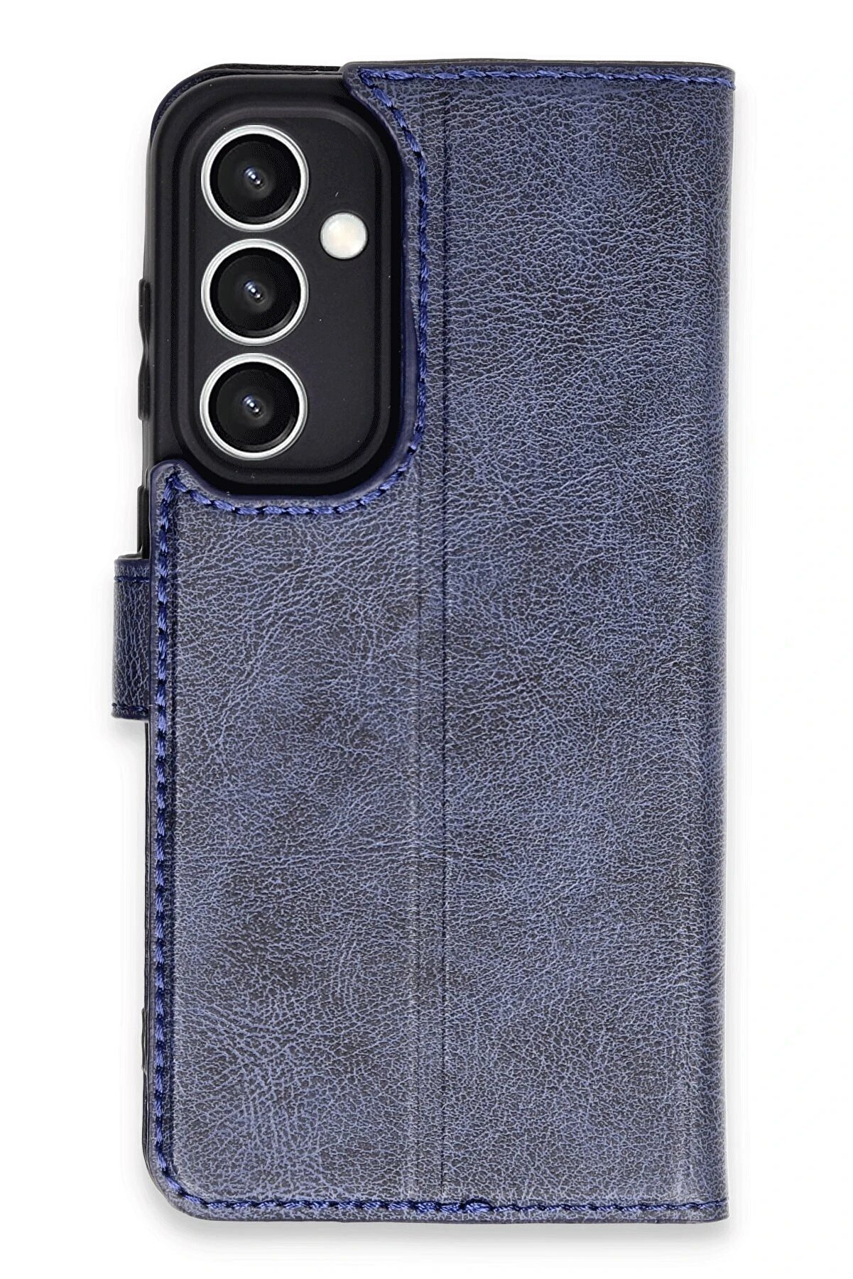 CepteToptan Samsung Galaxy S23 FE Kılıf Trend S Plus Kapaklı Kılıf - Lacivert - DROPX9844-7189