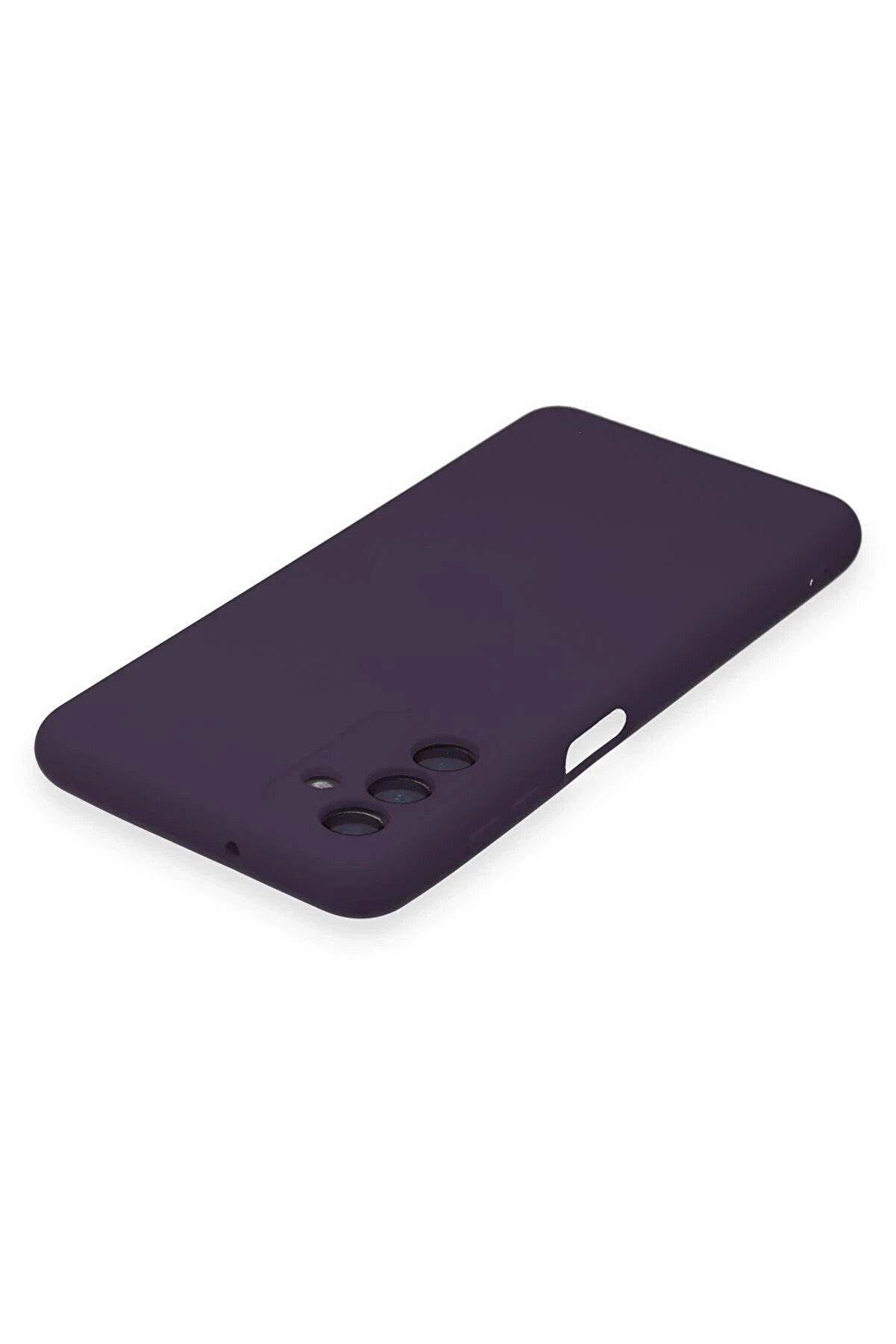 Samsung Galaxy A14 4G Kılıf Nano İçi̇ Kadi̇fe Si̇li̇kon - Mor - Dropx3673-3990