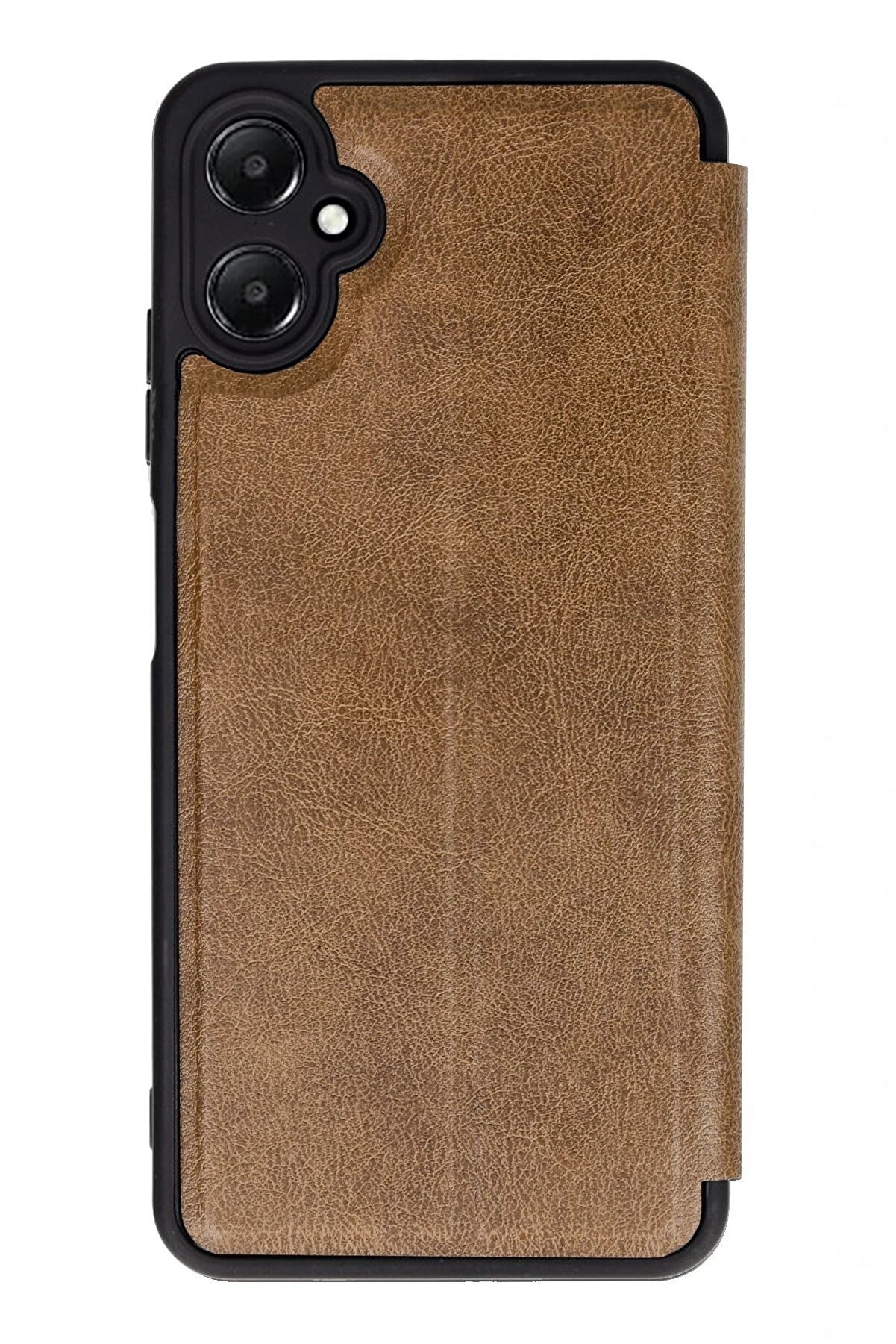 Samsung Galaxy A05 Kılıf Fli̇p Cover - Taba - Mki̇9469-1998