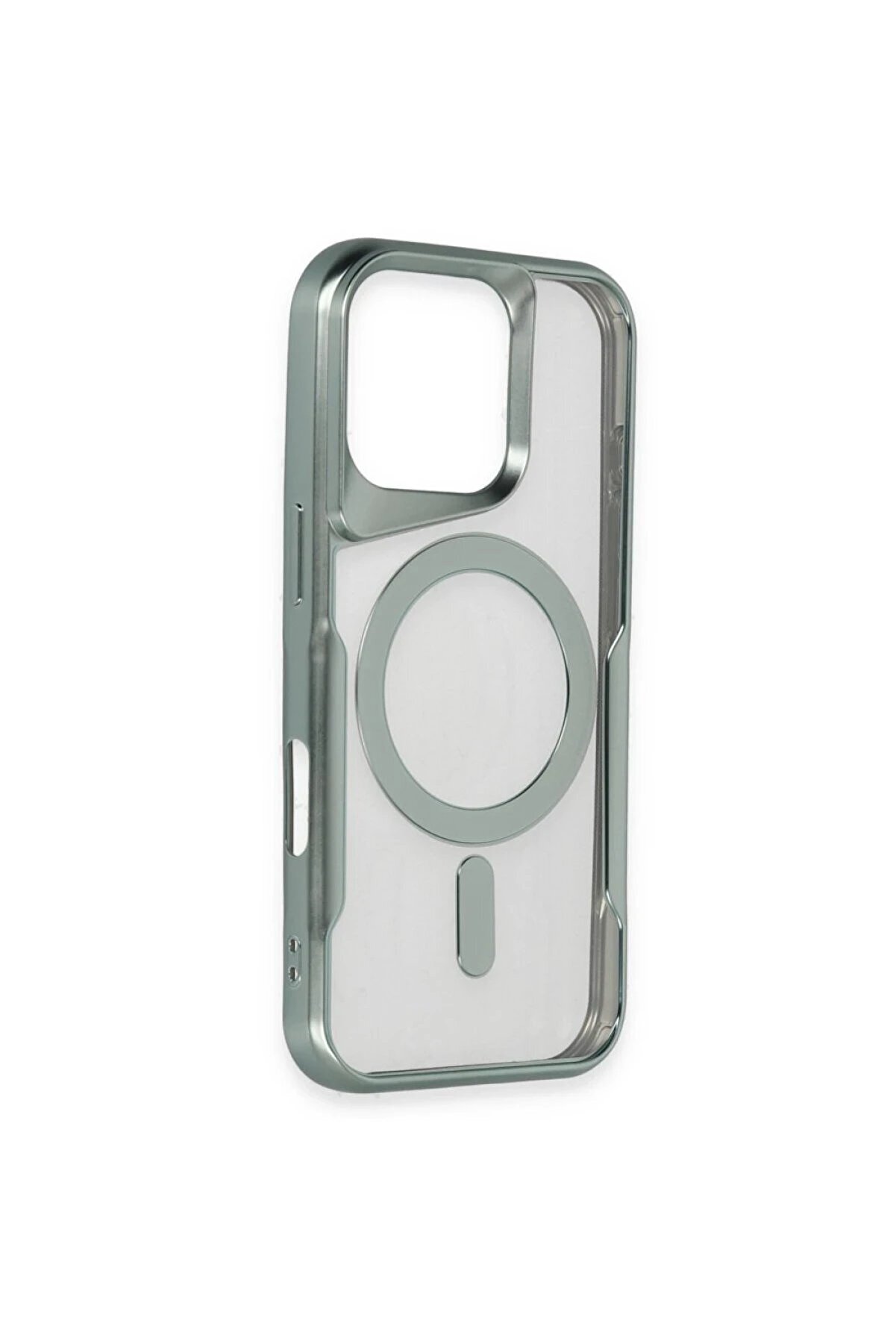 İphone 16 Plus Kılıf Boyi̇ Magsafe Si̇li̇kon Kapak - Yeşi̇l - Dropx7023-6257