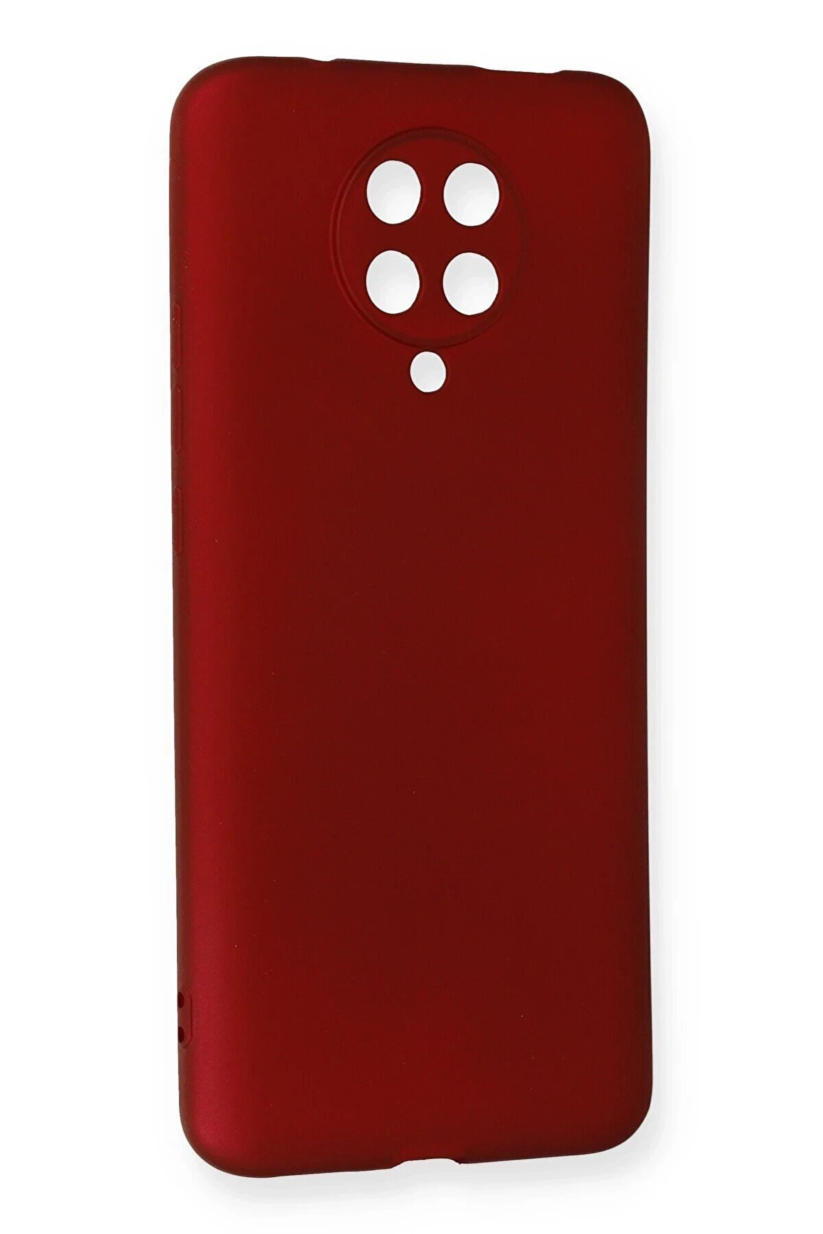Xi̇aomi̇ K30 Pro Kılıf Fi̇rst Si̇li̇kon - Bordo - Dropx5166-5096