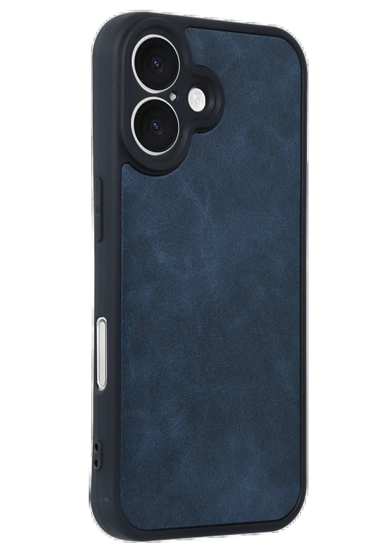 İphone 16 Kılıf Aras Deri̇ Kapak - Laci̇vert - Dropx8965-4692