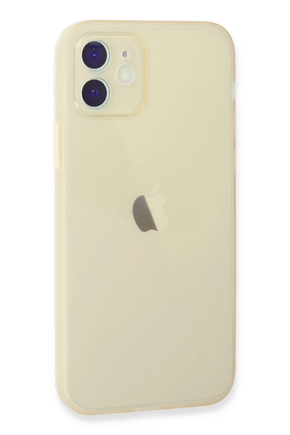 İphone 12 Kılıf Si̇li̇kon - Gold - Dropx4639-3313