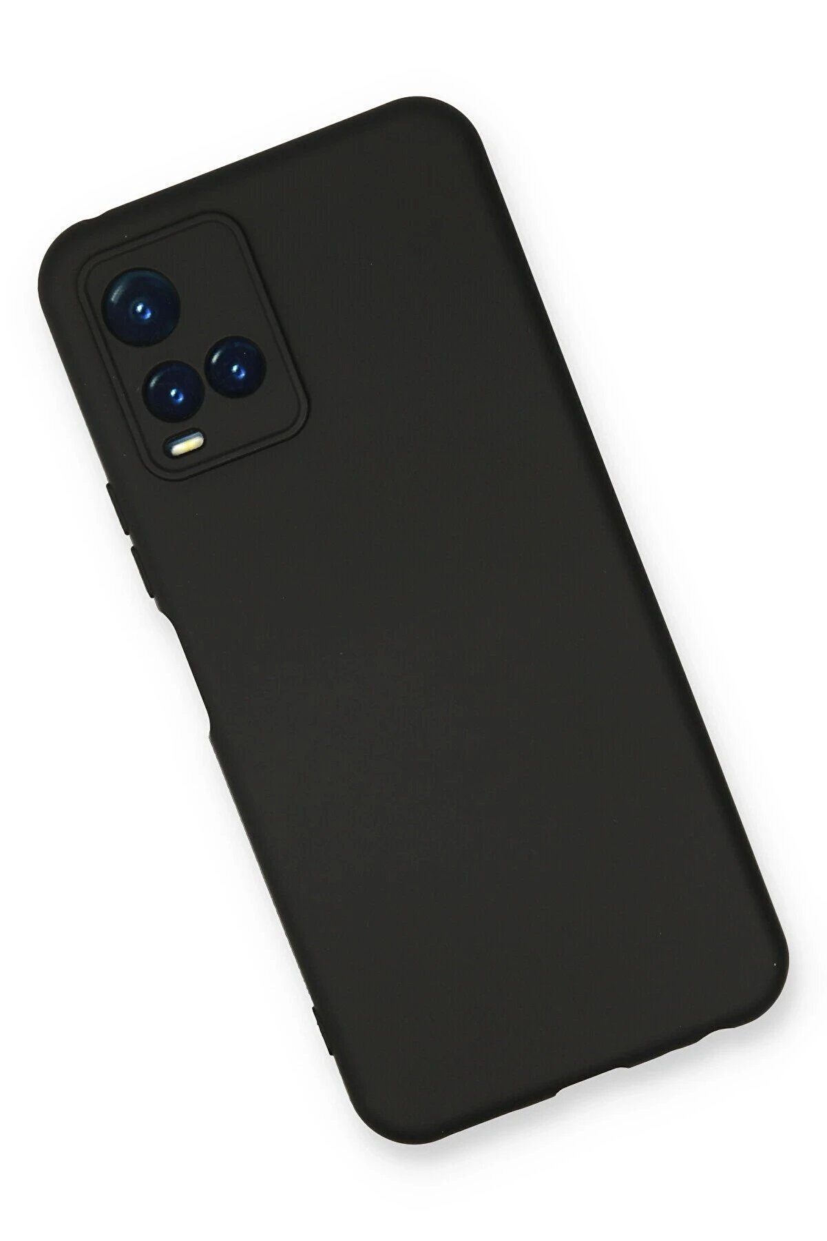 Vi̇vo Y21S Kılıf Nano İçi̇ Kadi̇fe Si̇li̇kon - Si̇yah - Dropx9280-4920