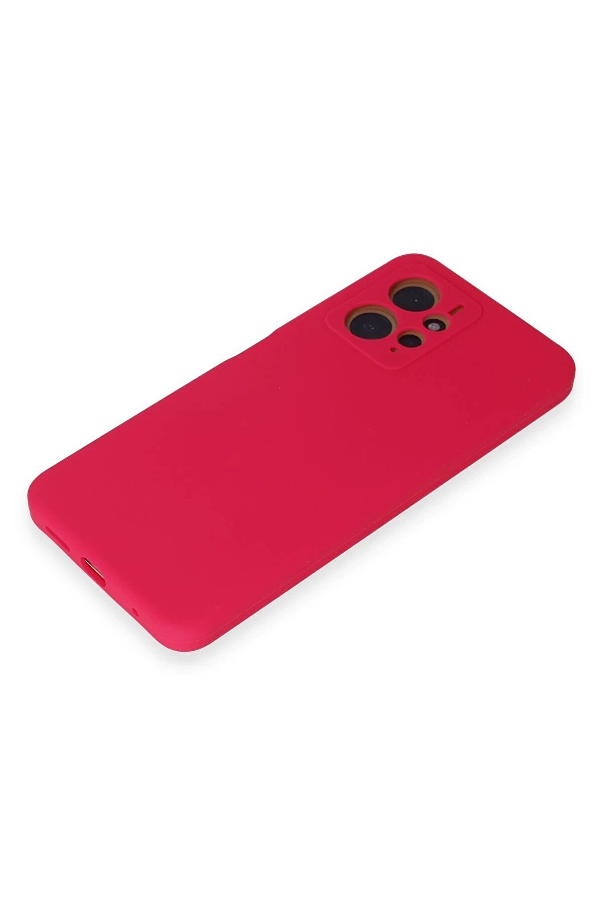 Xi̇aomi̇ Redmi̇ Note 12 4G Kılıf Nano İçi̇ Kadi̇fe Si̇li̇kon - Pembe - Dropx7965-6185