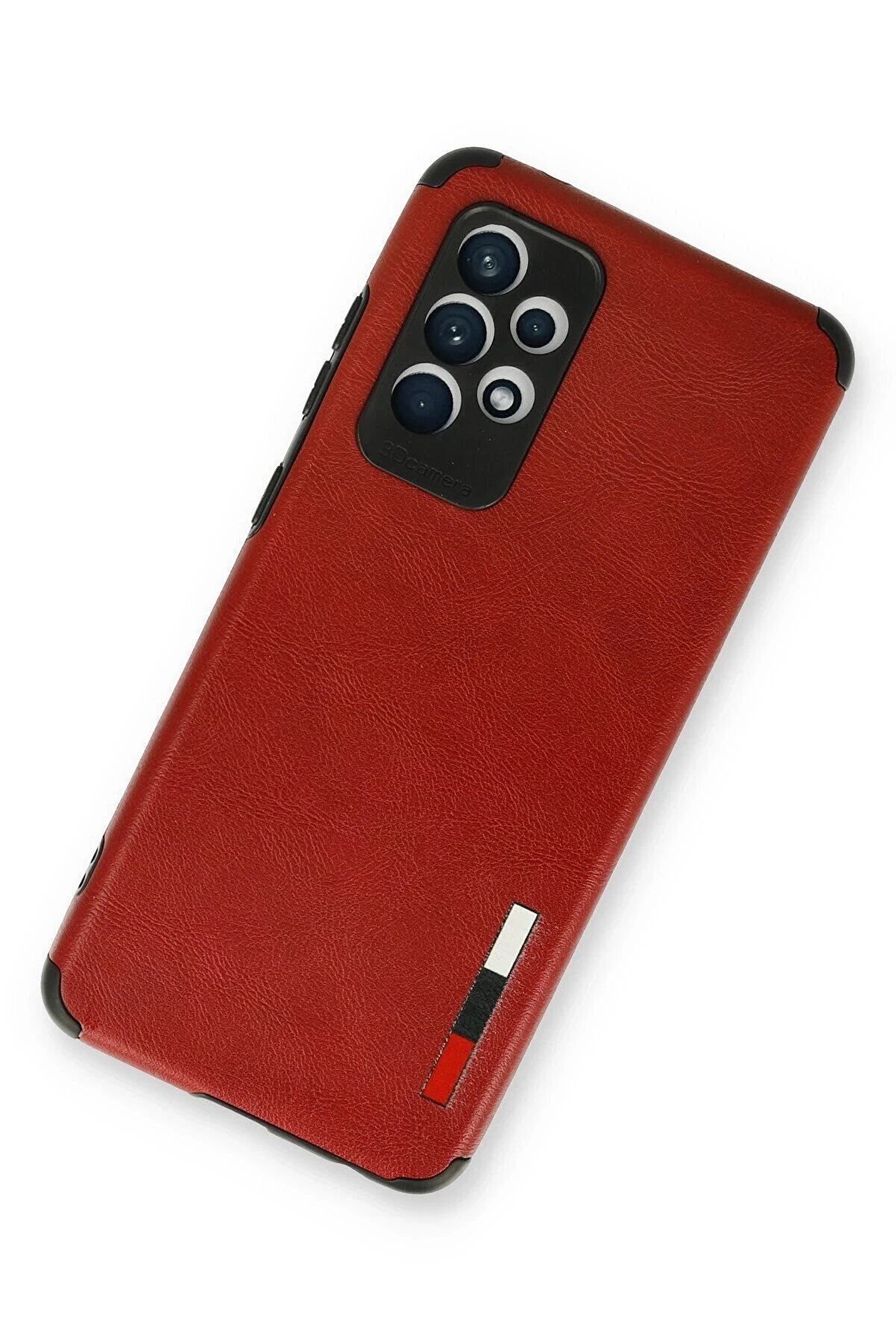 Samsung Galaxy A33 5G Kılıf Loop Deri̇ Si̇li̇kon - Kırmızı - Dropx2884-2851