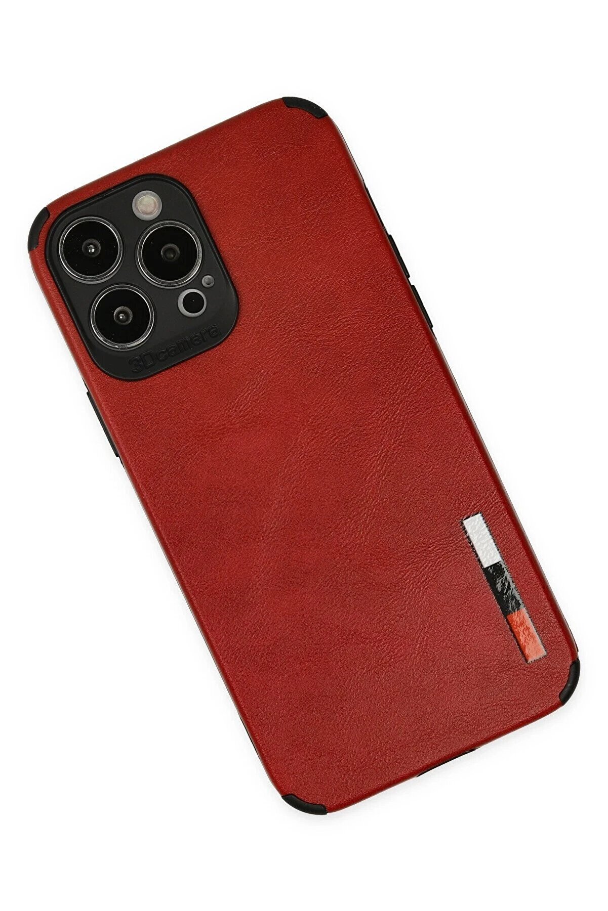 İphone 13 Pro Kılıf Loop Deri̇ Si̇li̇kon - Kırmızı - Dropx3386-2967