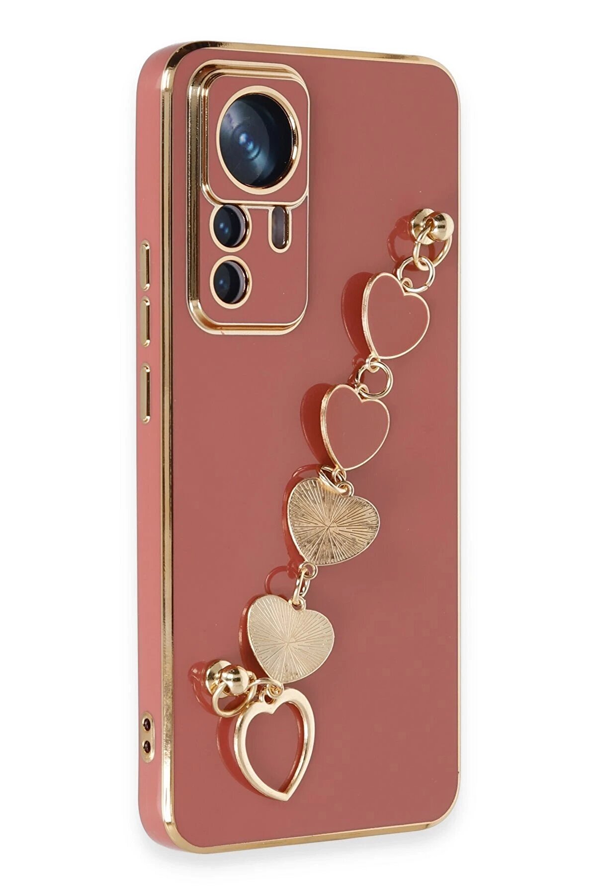 Xi̇aomi̇ Mi̇ 12T Pro Kılıf Esi̇la Si̇li̇kon - Kırmızı - Dropx9429-2606