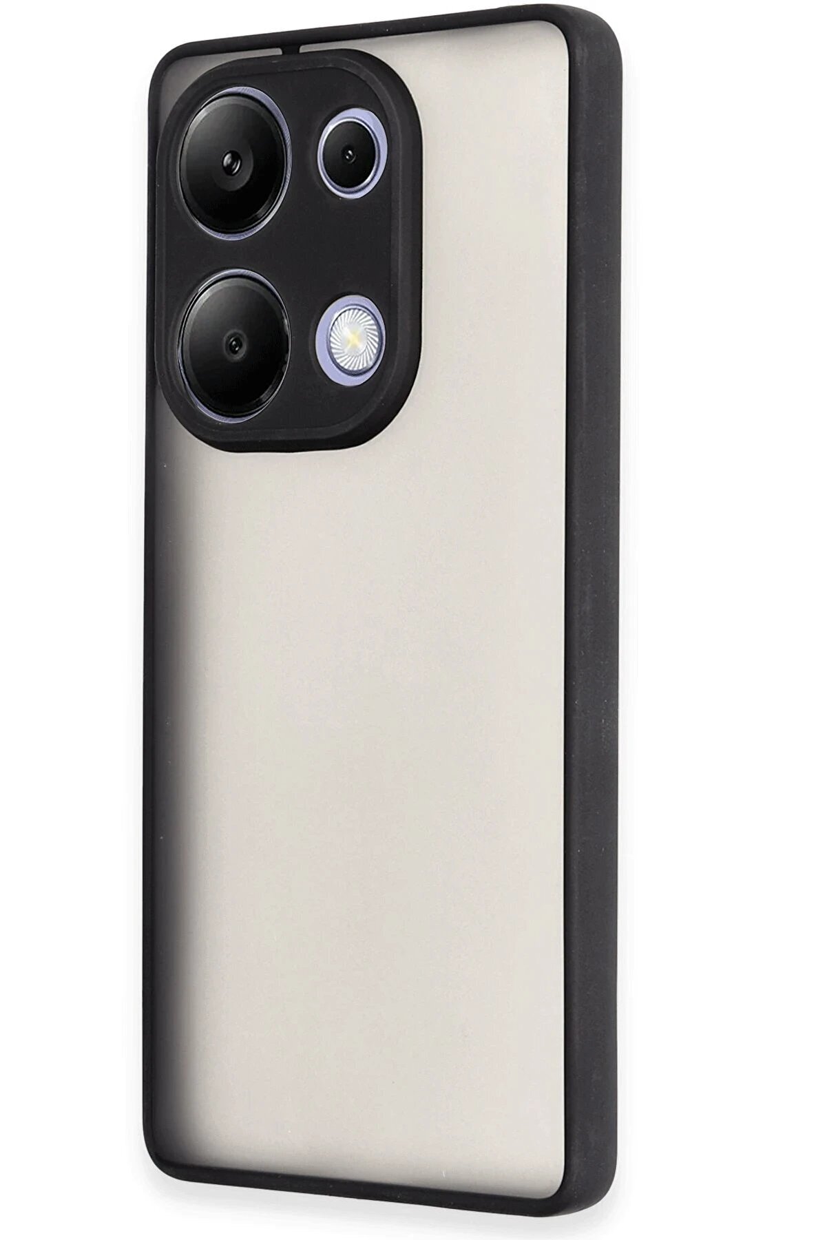 Xi̇aomi̇ Redmi̇ Note 13 Pro 4G Kılıf Montreal Si̇li̇kon Kapak - Si̇yah - Dropx2563-3580