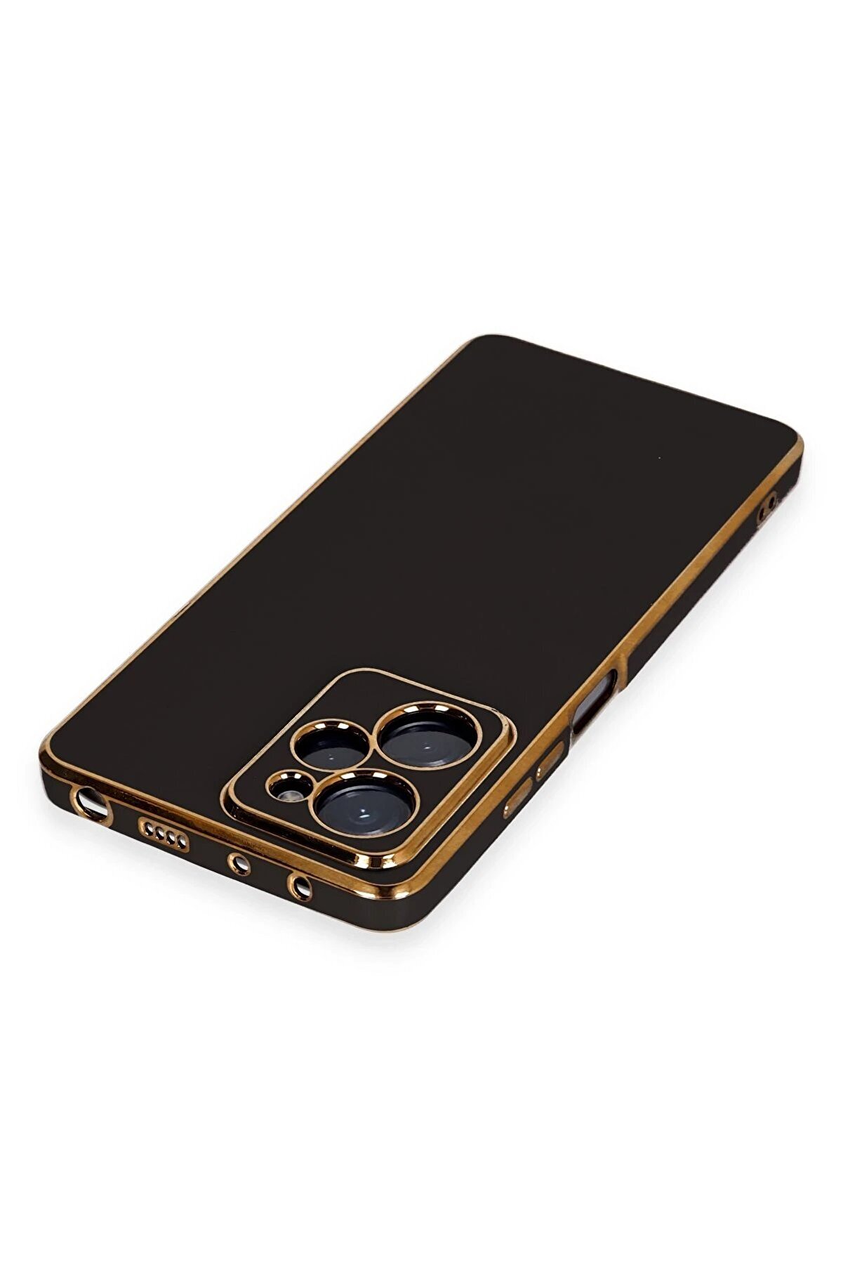 Xi̇aomi̇ Poco X5 Pro 5G Kılıf Volet Si̇li̇kon - Si̇yah - Dropx2557-6574