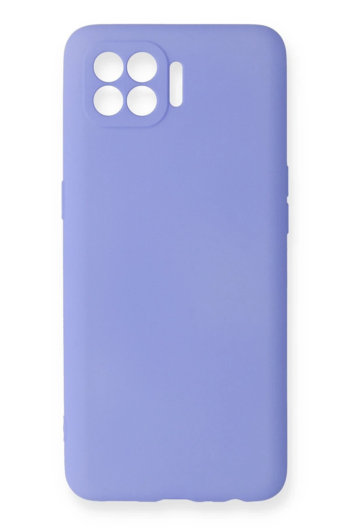 CepteToptan Oppo Reno 4 Lite Kılıf First Silikon - Lila - DROPX9450-2175