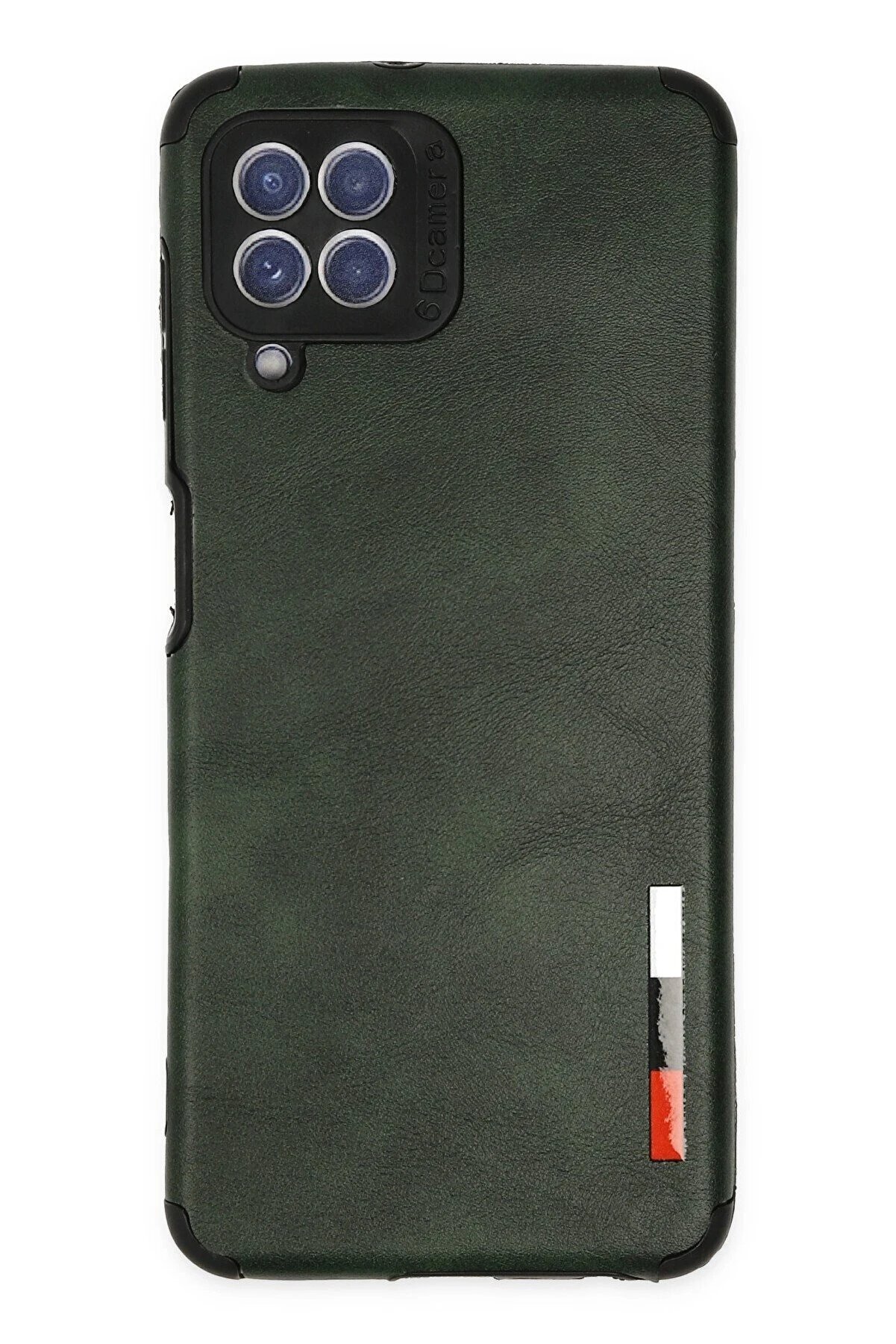 CepteToptan Samsung Galaxy A22 Kılıf Loop Deri Silikon - Yeşil - DROPX9017-2546