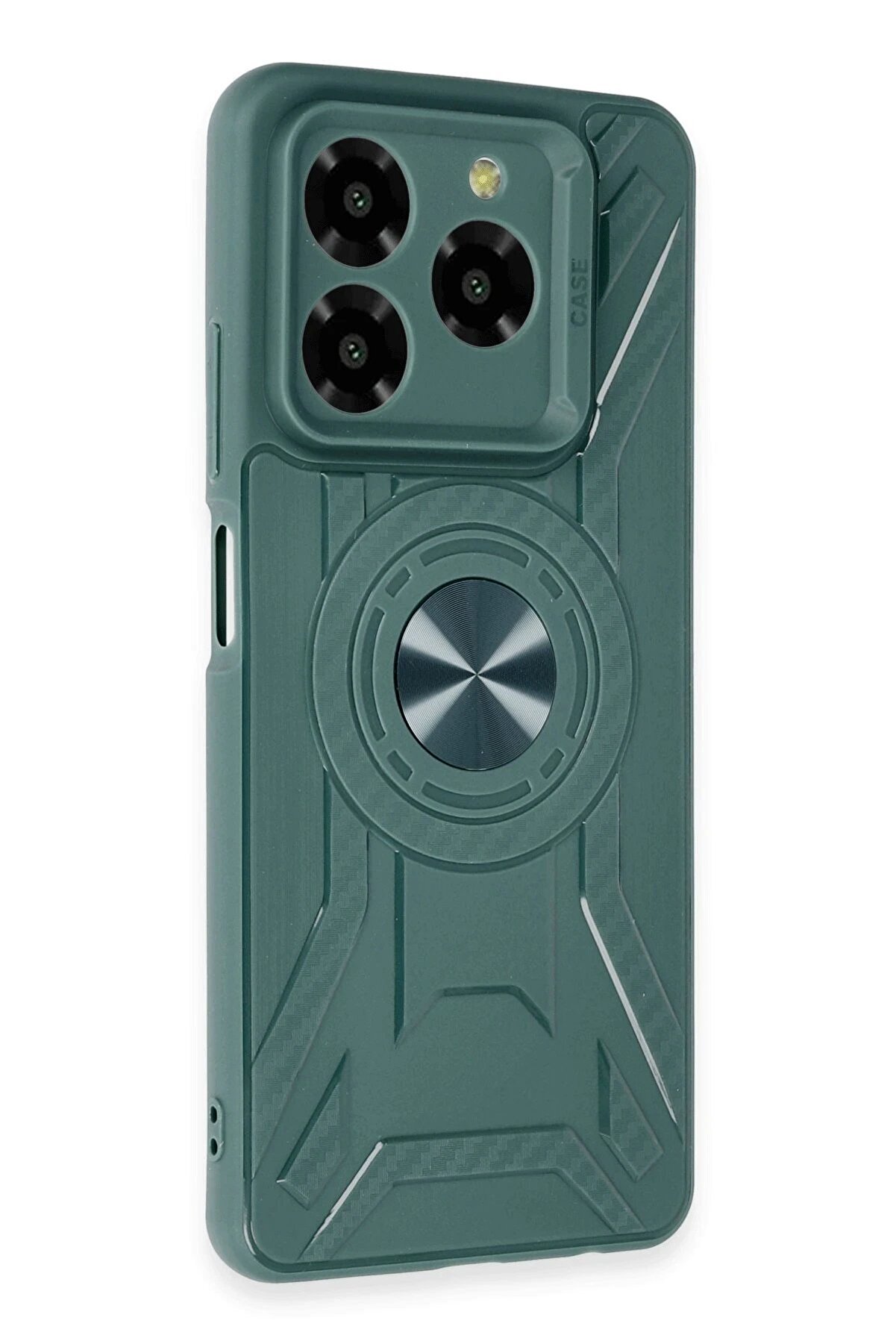 General Mobi̇le Era 50 Kılıf Li̇ncoln Si̇li̇kon - Koyu Yeşi̇l - Dropx2119-9130