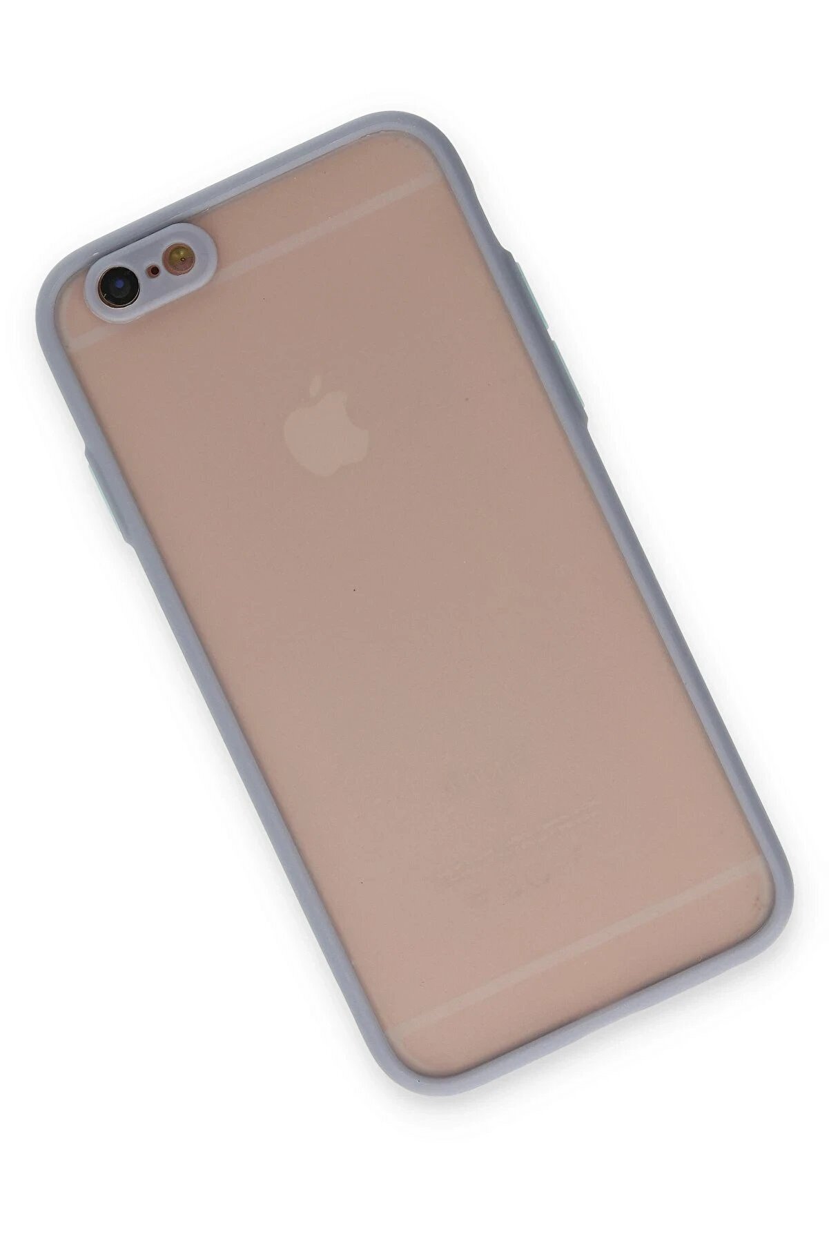 İphone 6 Kılıf Montreal Si̇li̇kon Kapak - Gri̇ - Dropx4969-1458