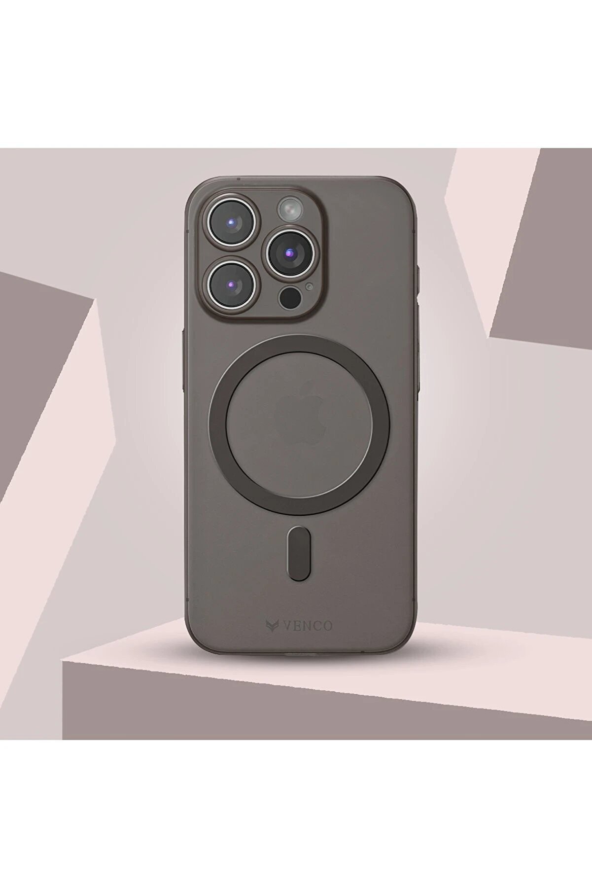 İphone 16 Pro Sense Magsafe Kapak - Şeffaf - Dropx4182-9942