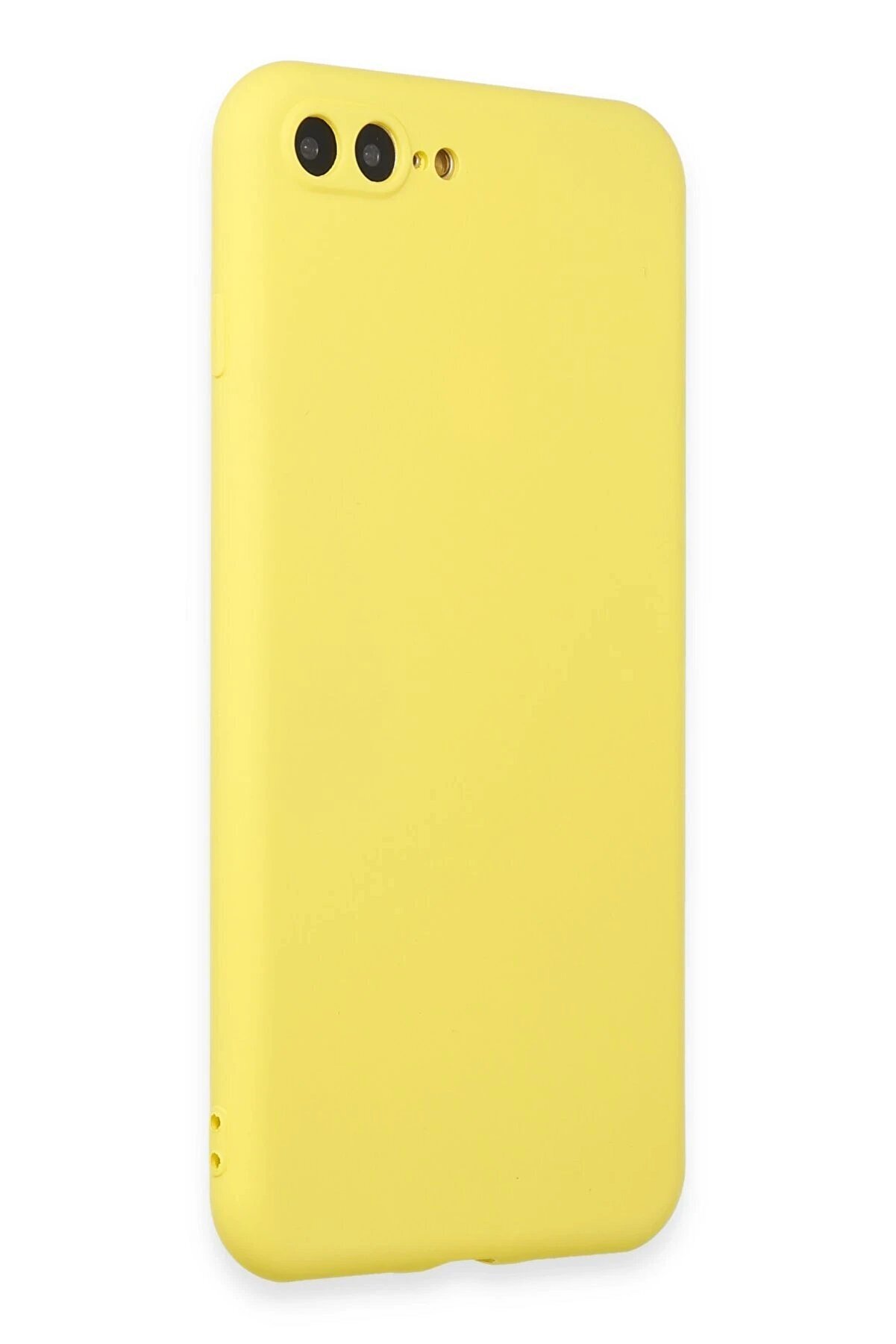 İphone 7 Plus Kılıf Fi̇rst Si̇li̇kon - Sarı - Dropx5351-9097