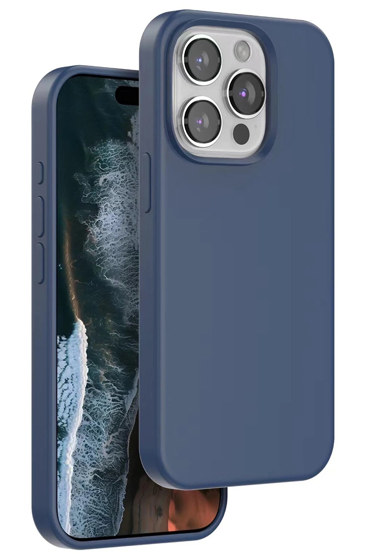 CepteToptan iPhone 14 Pro Max Home Magsafe Kapak - Lacivert - DROPX8190-6613
