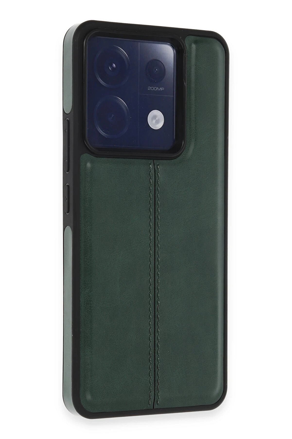 CepteToptan Xiaomi Redmi Note 13 Pro 5G Kılıf Ozzi Kapak - Koyu Yeşil - DROPX1717-5169