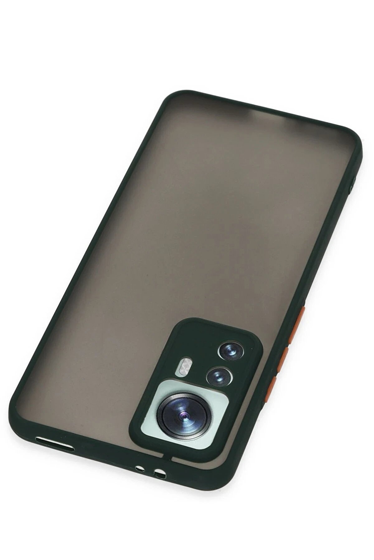 Xi̇aomi̇ Mi̇ 12T Pro Kılıf Montreal Si̇li̇kon Kapak - Yeşi̇l - Dropx9500-7809