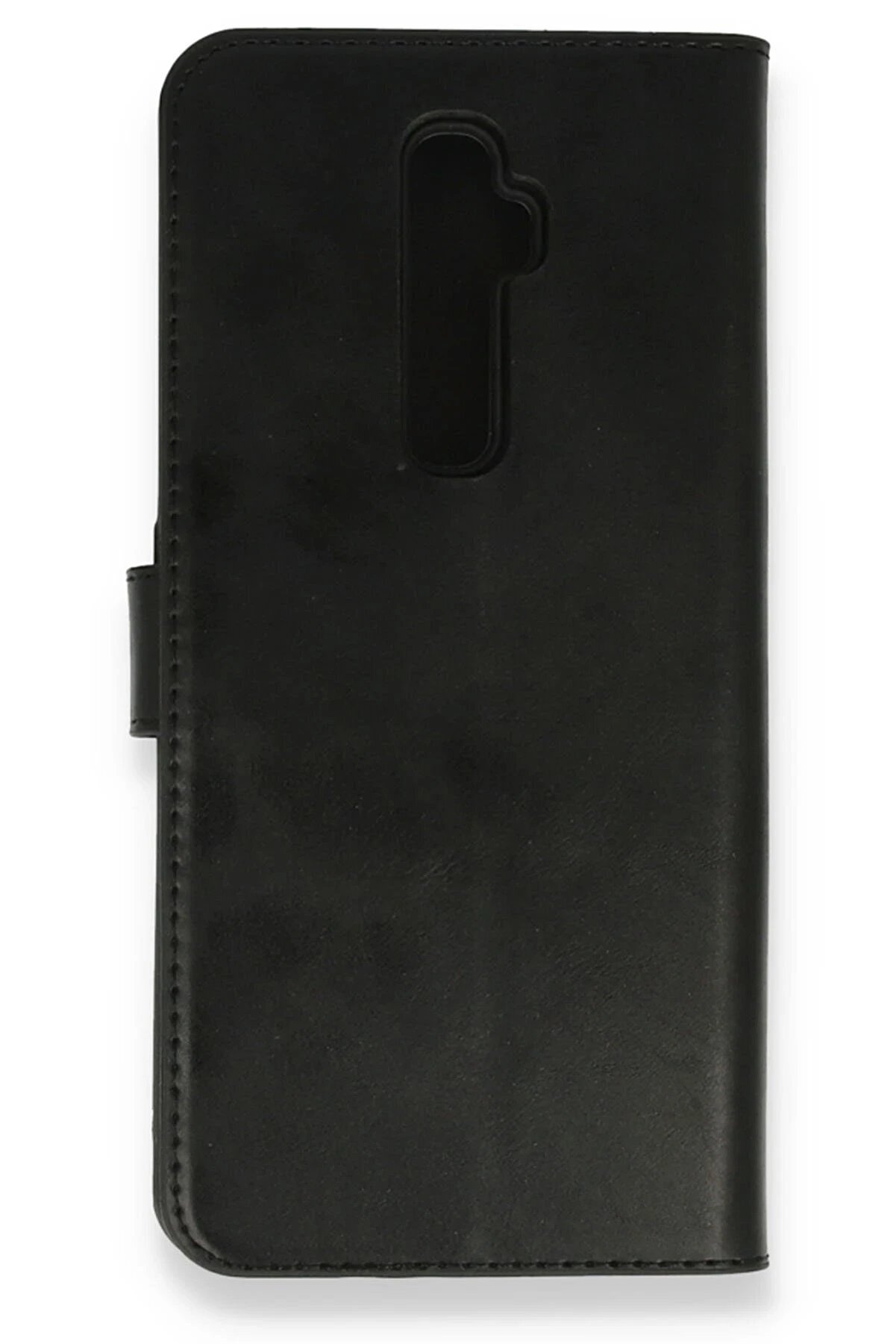 CepteToptan Oppo Reno 2Z Kılıf Trend S Plus Kapaklı Kılıf - Siyah - DROPX3875-8316