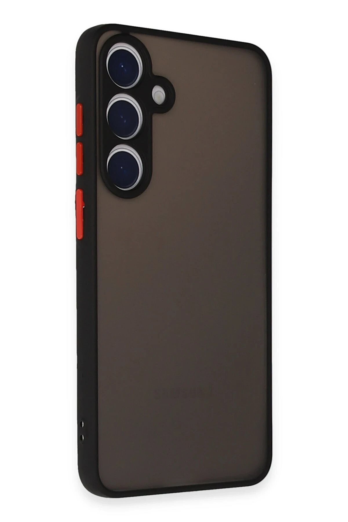 Samsung Galaxy S24 Kılıf Montreal Si̇li̇kon Kapak - Si̇yah - Dropx1687-3723