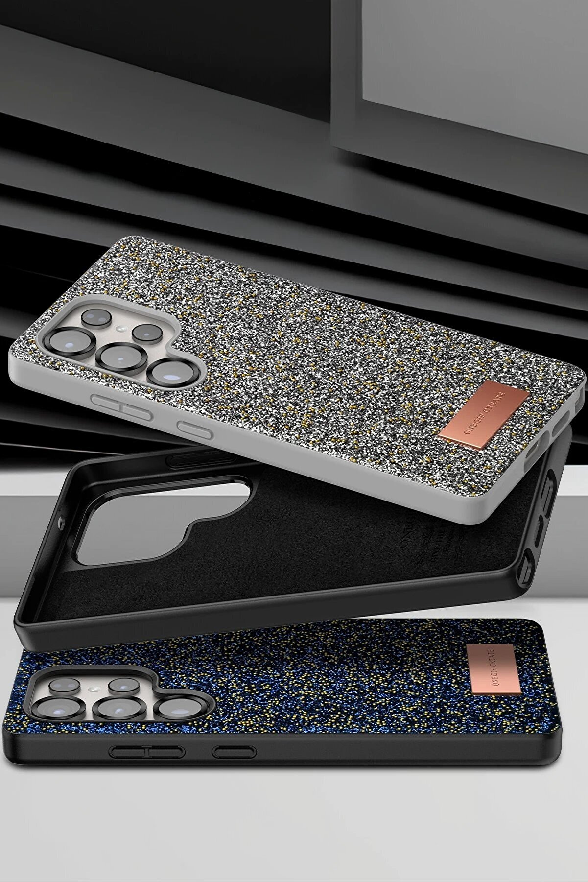 Samsung Galaxy S25 Ultra Bri̇ght Si̇mli̇ Kapak - Pembe - Dropx2161-4920