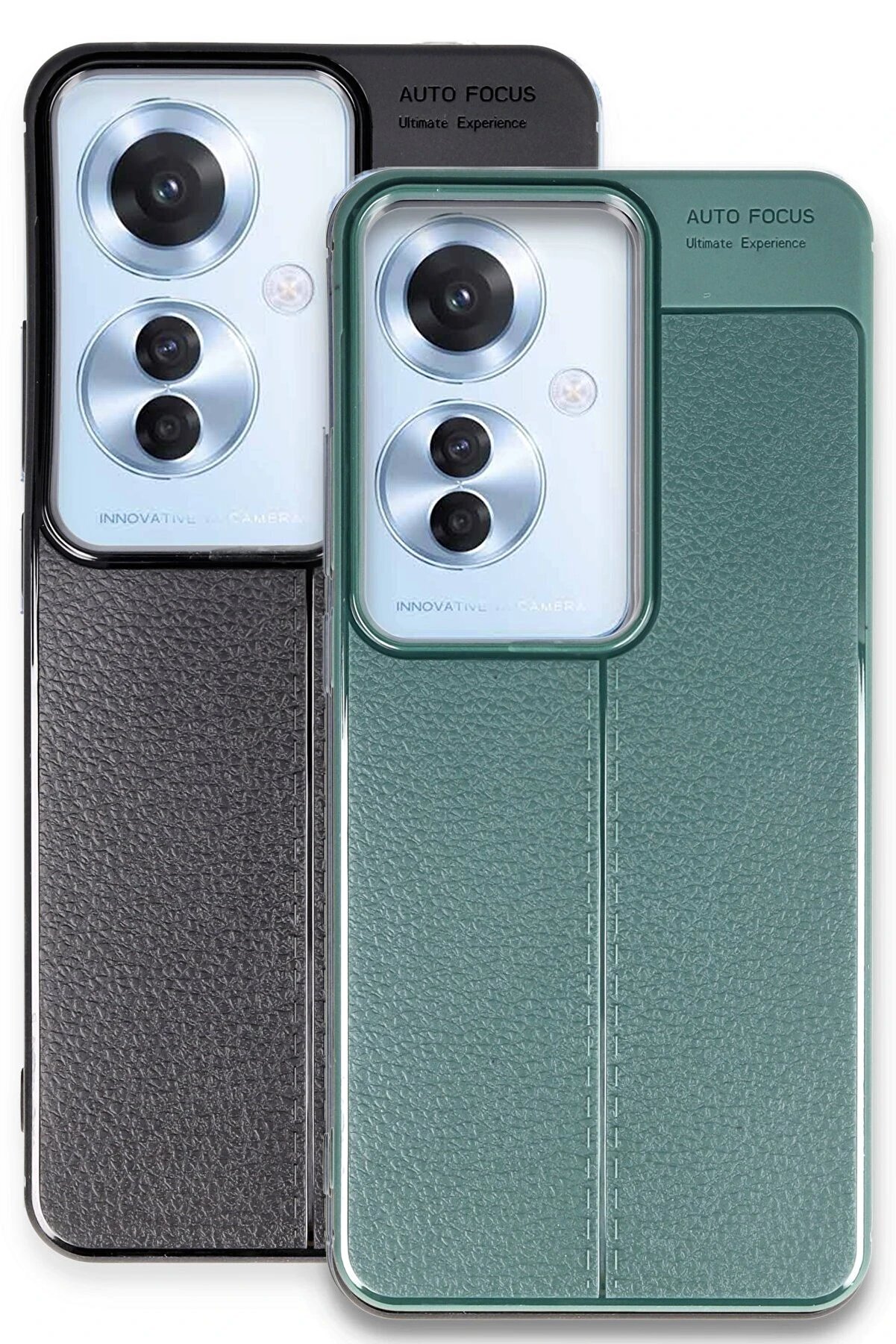 Oppo Reno 11F Kılıf Auto Focus Kapak - Laci̇vert - Dropx8273-8285