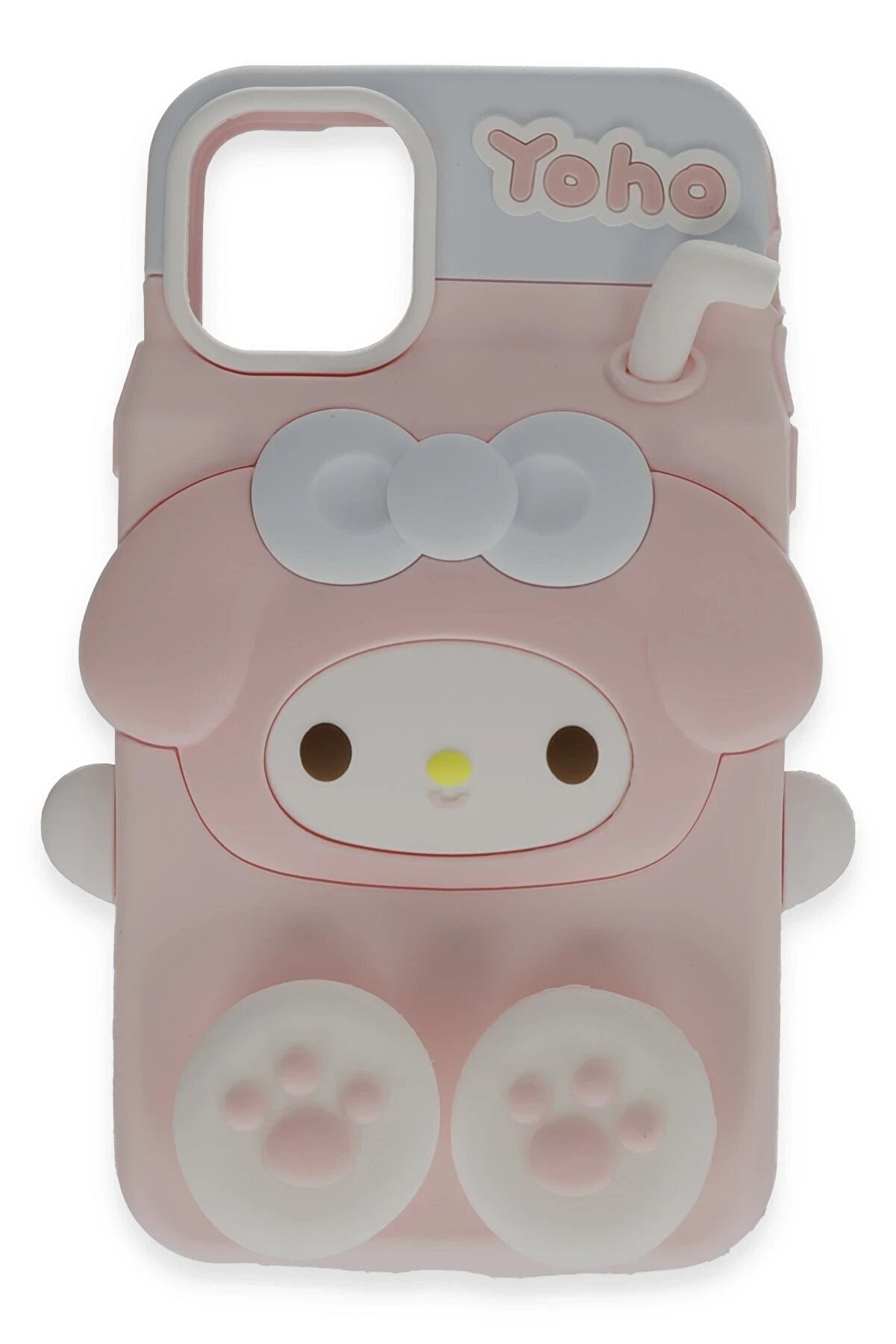 CepteToptan iPhone 11 Kılıf Poky Karakter Silikon Kapak - Desen 2 - DROPX9227-2826