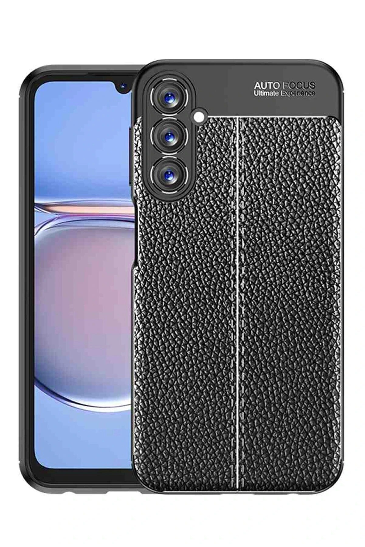 Samsung Galaxy A05S Kılıf Auto Focus Kapak - Si̇yah - Dropx6709-7089