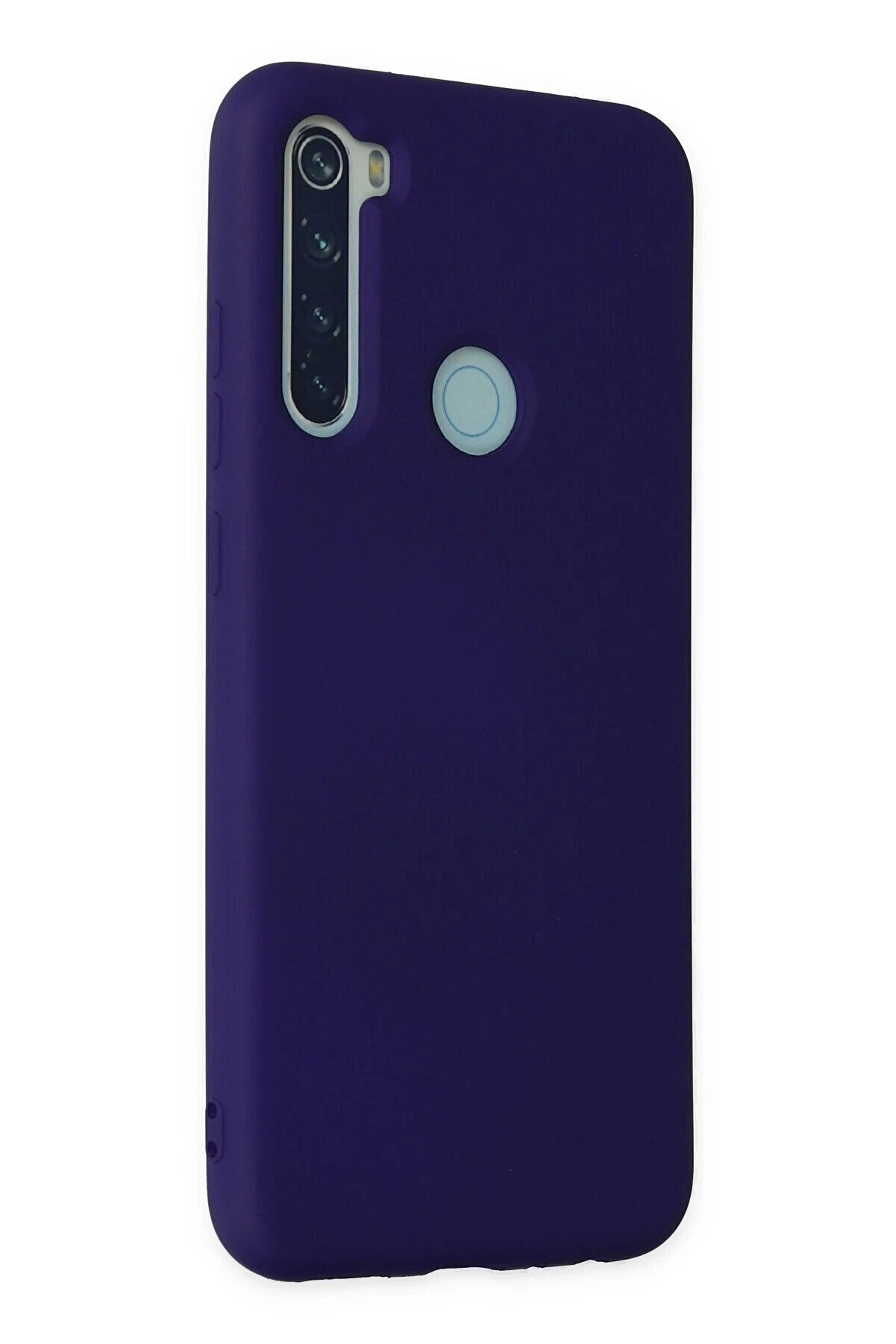 Xi̇aomi̇ Redmi̇ Note 8 Kılıf Nano İçi̇ Kadi̇fe Si̇li̇kon - Mor - Dropx4077-8341