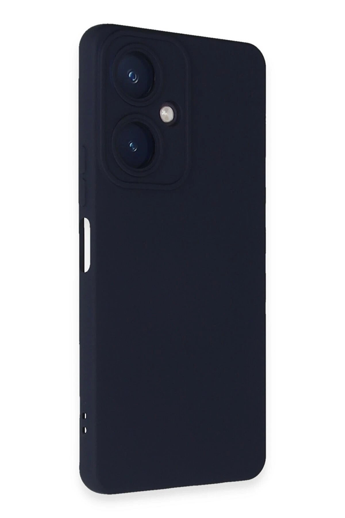 Vi̇vo Y27 Kılıf Nano İçi̇ Kadi̇fe Si̇li̇kon - Laci̇vert - Dropx4349-2226