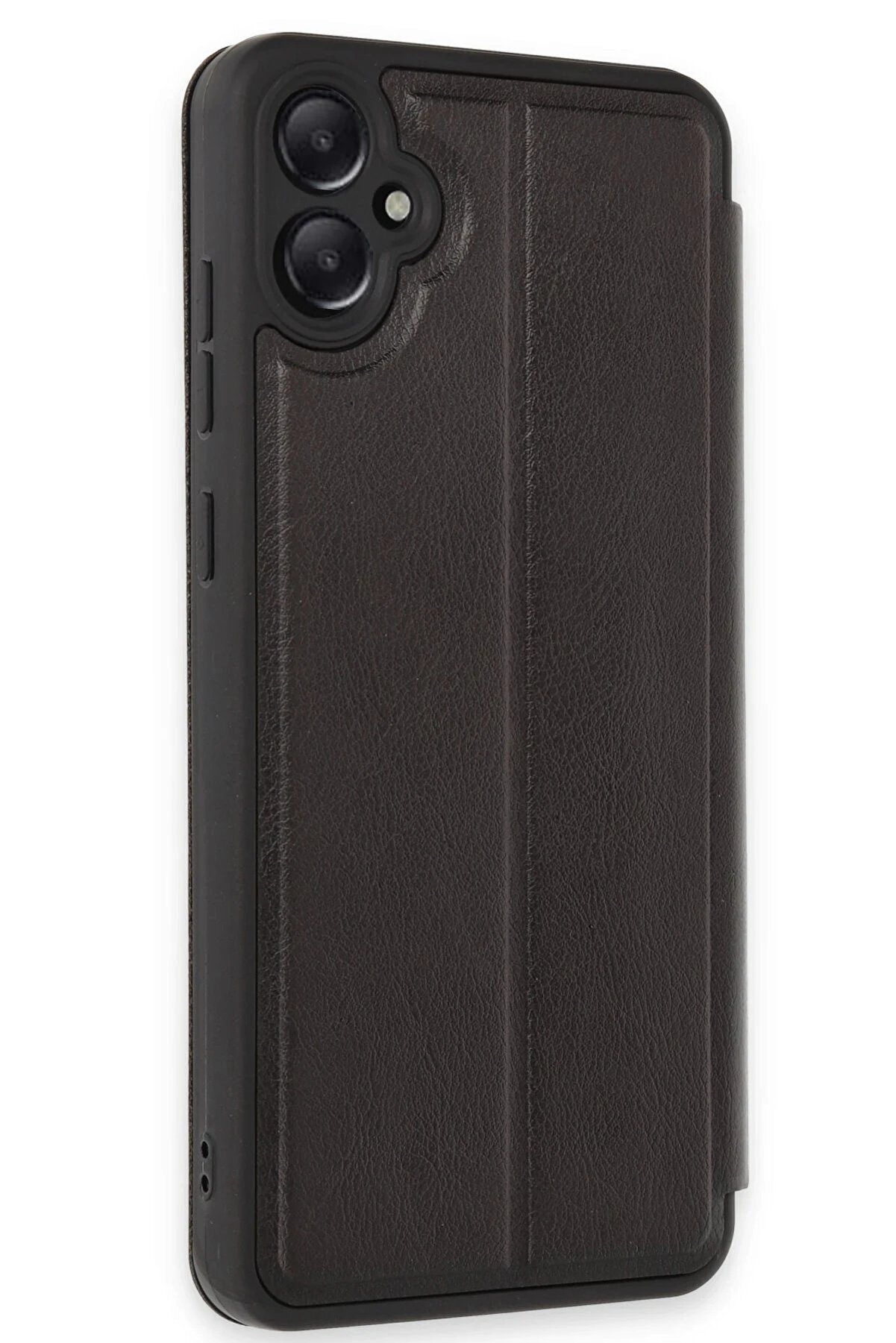 Samsung Galaxy A05 Kılıf Fli̇p Cover - Si̇yah - Dropx3559-9953