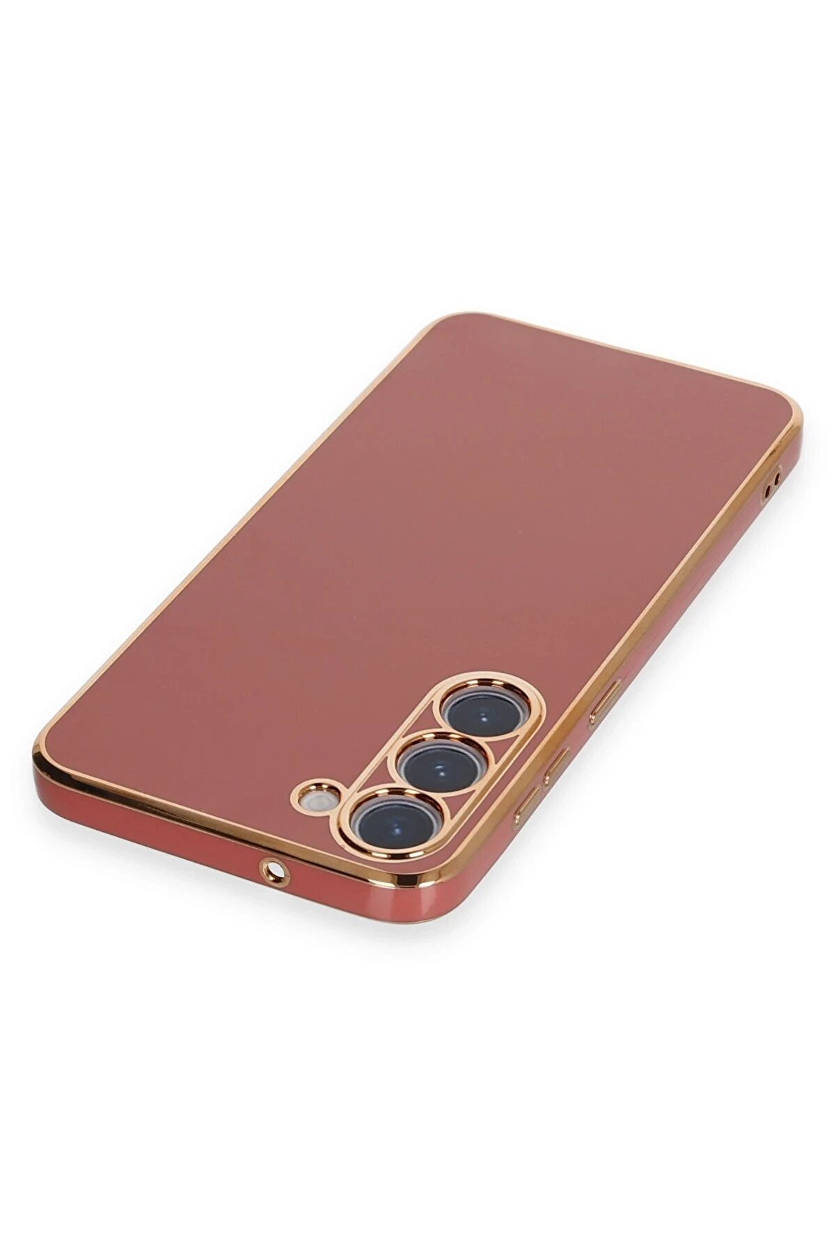 Samsung Galaxy S23 Plus Kılıf Volet Si̇li̇kon - Kırmızı - Dropx8649-7236