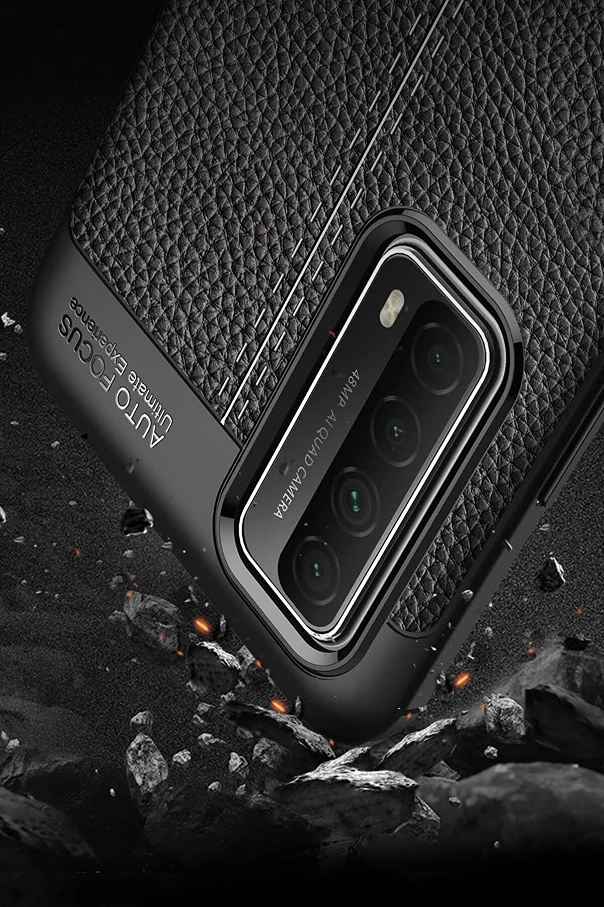 Huawei̇ P Smart 2021 Kılıf Auto Focus Kapak - Laci̇vert - Dropx6002-3726