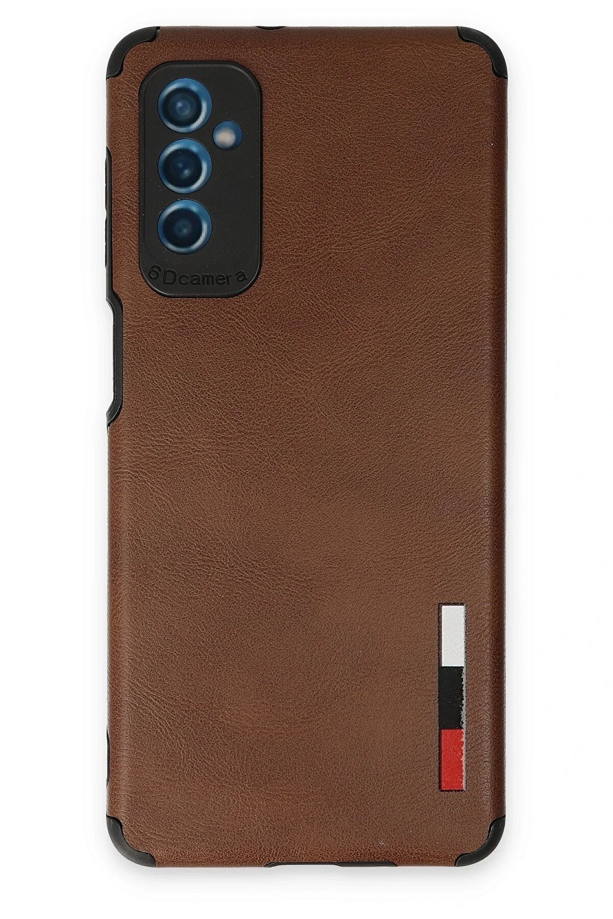 CepteToptan Samsung Galaxy M52 5G Kılıf Loop Deri Silikon - Kahverengi - DROPX9792-8185