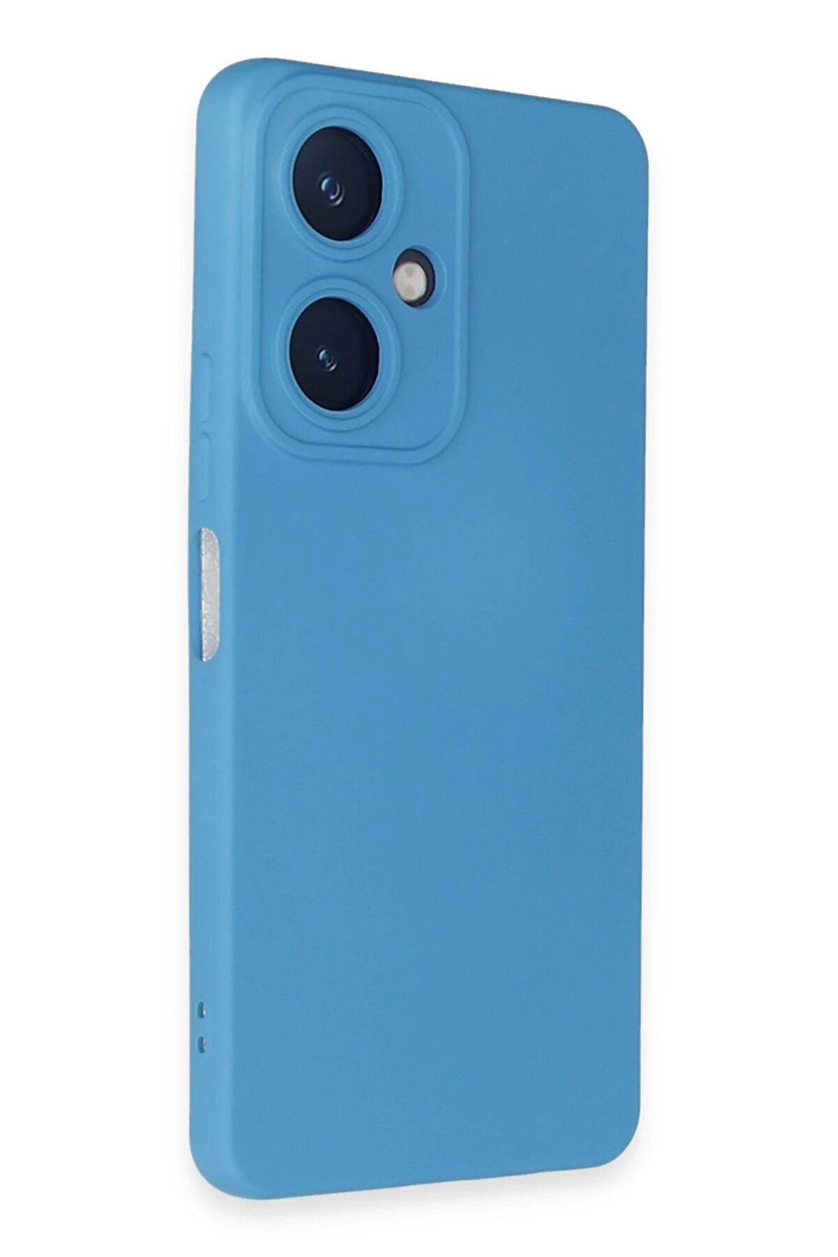 Vi̇vo Y27 Kılıf Nano İçi̇ Kadi̇fe Si̇li̇kon - Mavi̇ - Dropx6354-7406