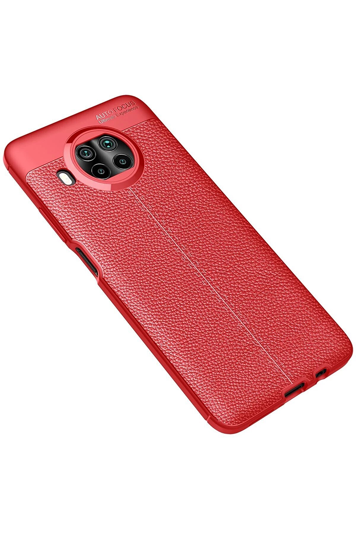 Xi̇aomi̇ Mi̇ 10T Li̇te Kılıf Auto Focus Kapak - Kırmızı - Dropx5951-9187