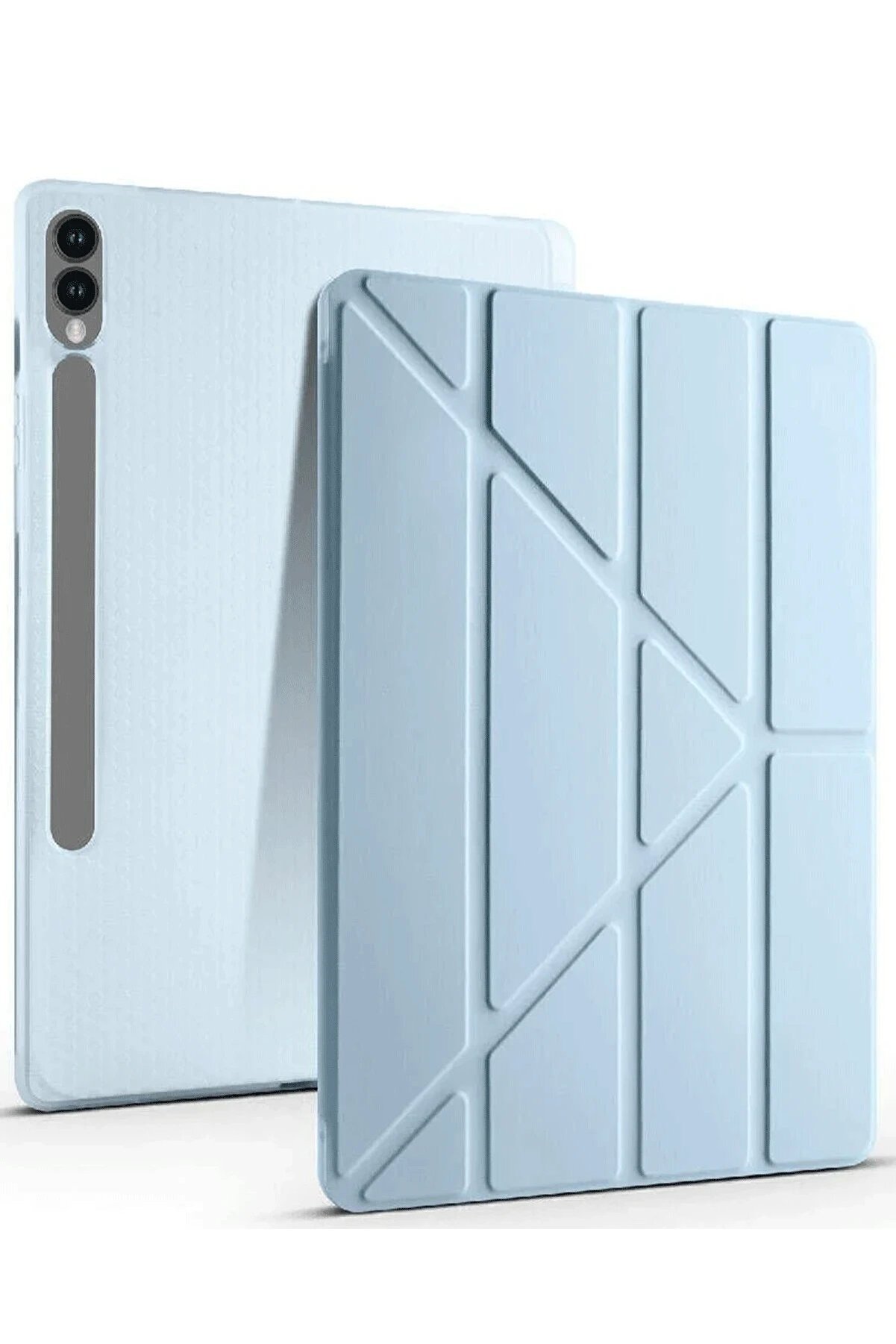 CepteToptan Samsung Galaxy X610 Tab S9 FE Plus 12.4 Kılıf Kalemlikli Mars Tablet Kılıfı - DROPX2163-8874