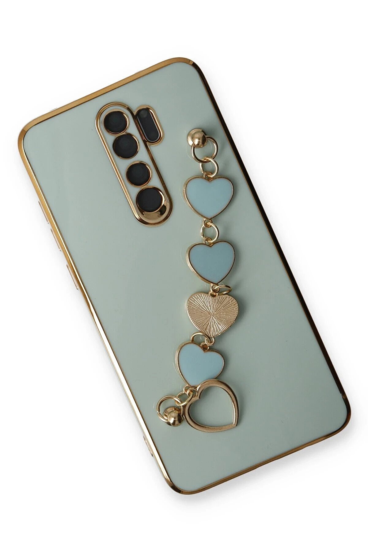 Xi̇aomi̇ Redmi̇ Note 8 Pro Kılıf Esi̇la Si̇li̇kon - Su Yeşi̇li̇ - Dropx4006-8116