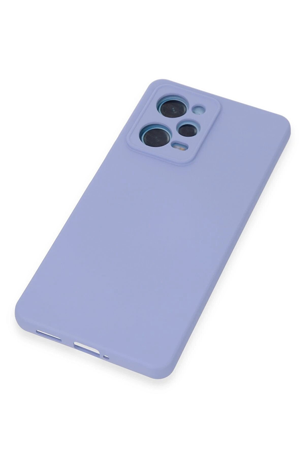 Xi̇aomi̇ Redmi̇ Note 12 Pro 5G Kılıf Nano İ&ccedil;i̇ Kadi̇fe Si̇li̇kon - Li̇la - Dropx6572-7677