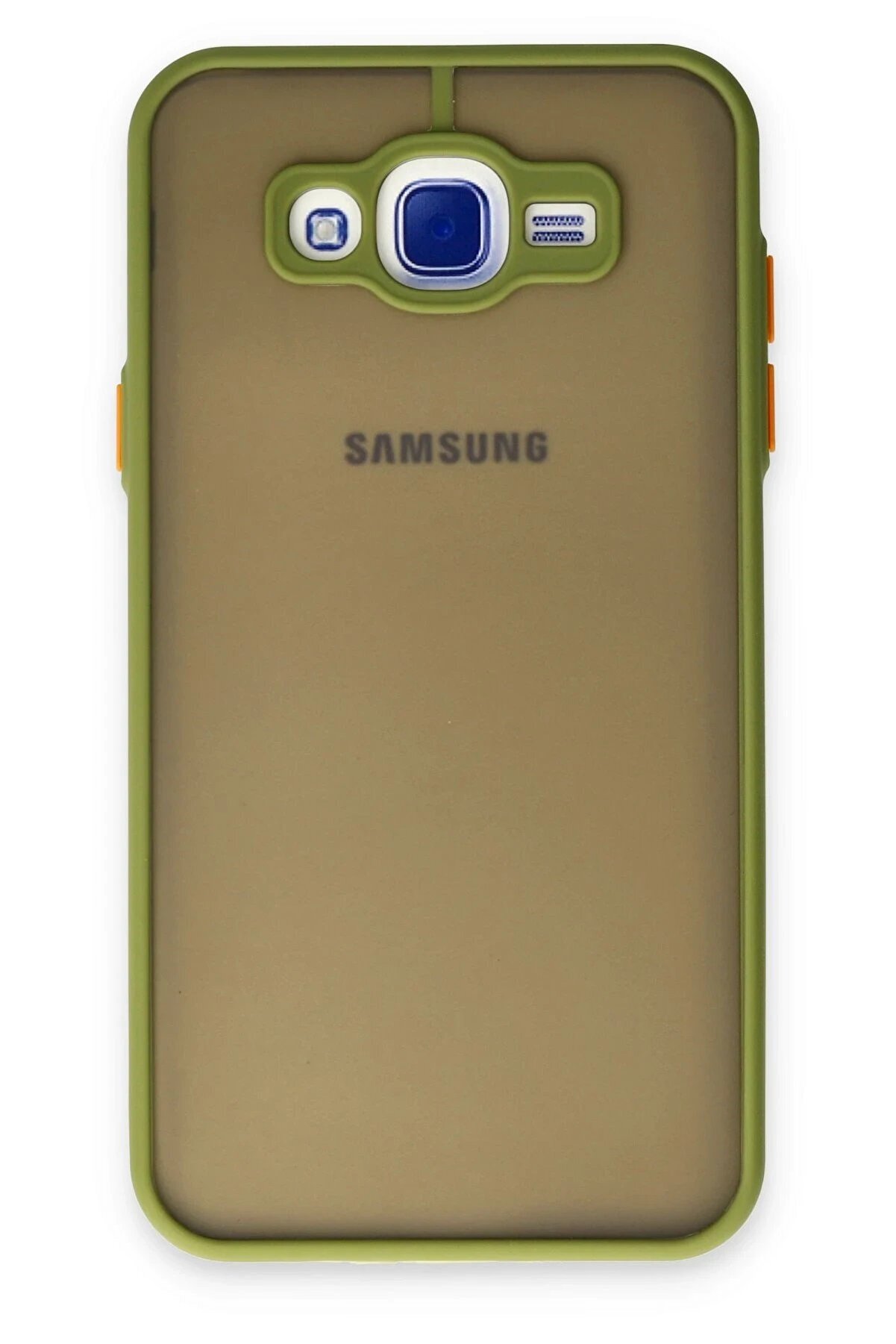 CepteToptan Samsung Galaxy J7 Kılıf Montreal Silikon Kapak - Açık Yeşil - DROPX1151-6477