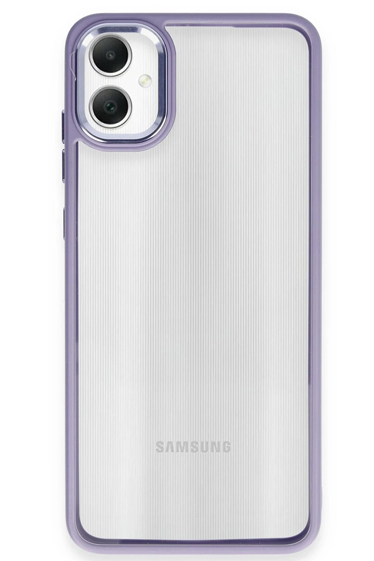 CepteToptan Samsung Galaxy A05 Kılıf Power Silikon - Lila - DROPX6339-5956