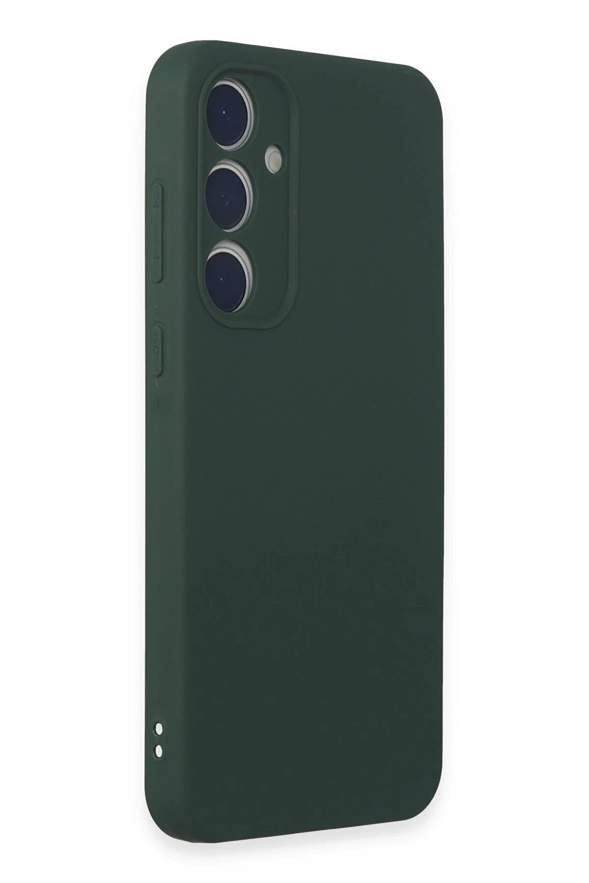 Samsung Galaxy A35 5G Kılıf Fi̇rst Si̇li̇kon - Koyu Yeşi̇l - Dropx5784-1273