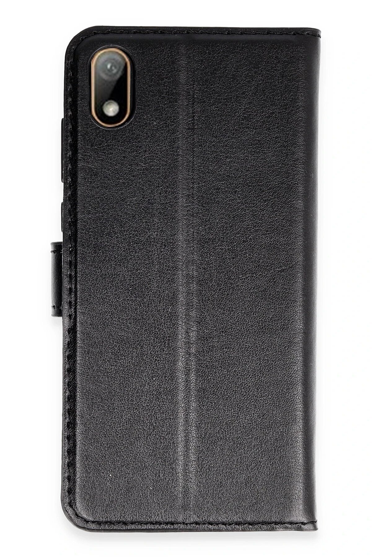 CepteToptan Huawei Y5 2019 Kılıf Trend S Plus Kapaklı Kılıf - Siyah - DROPX6008-4492