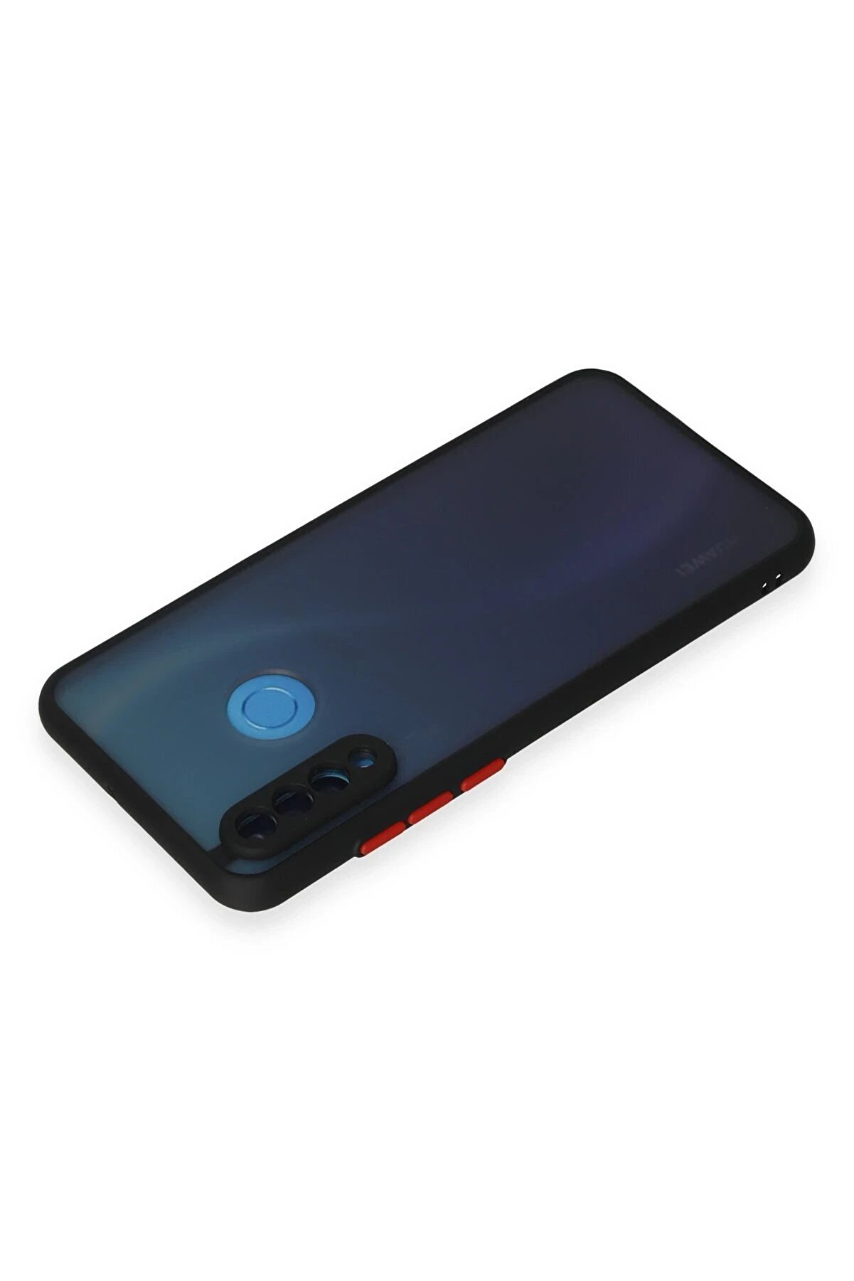 Huawei̇ P30 Li̇te Kılıf Montreal Si̇li̇kon Kapak - Si̇yah - Dropx6321-3817